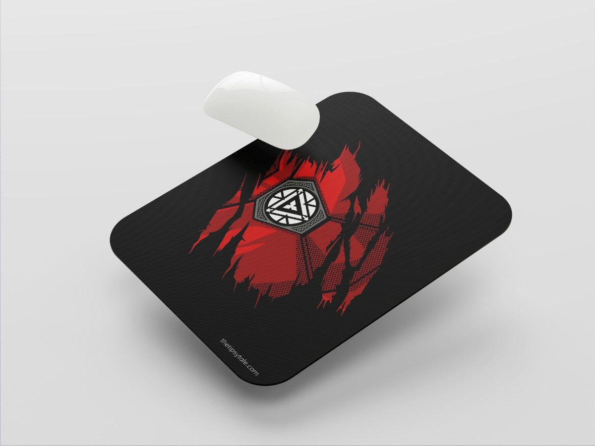 "IRON MAN'S ARC REACTOR" Mousepad Enhance Your Workspace with Style