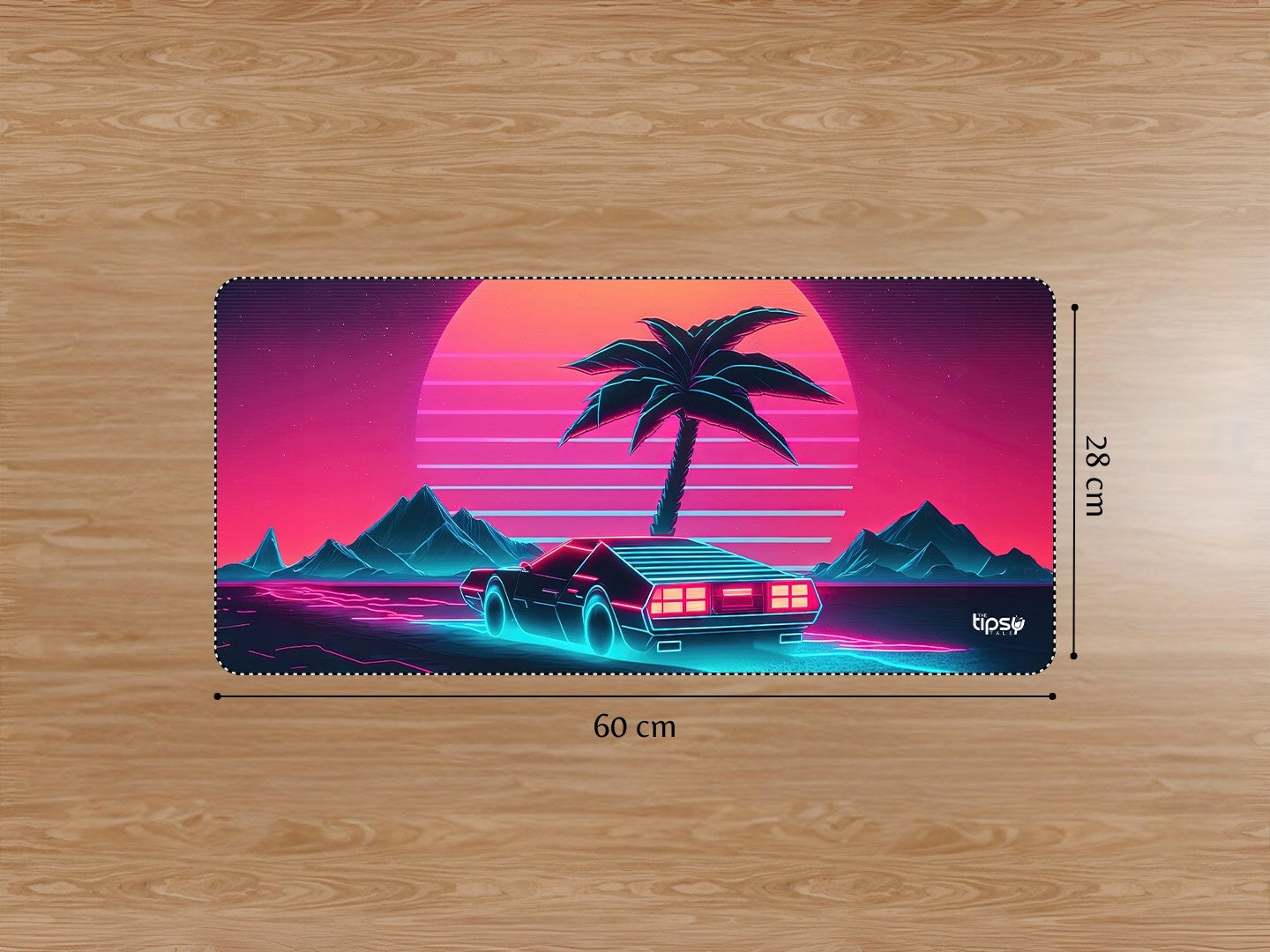 "NEON LIGHTING CAR EDITION" Gaming Mousepad Elevate Your Gaming Experience