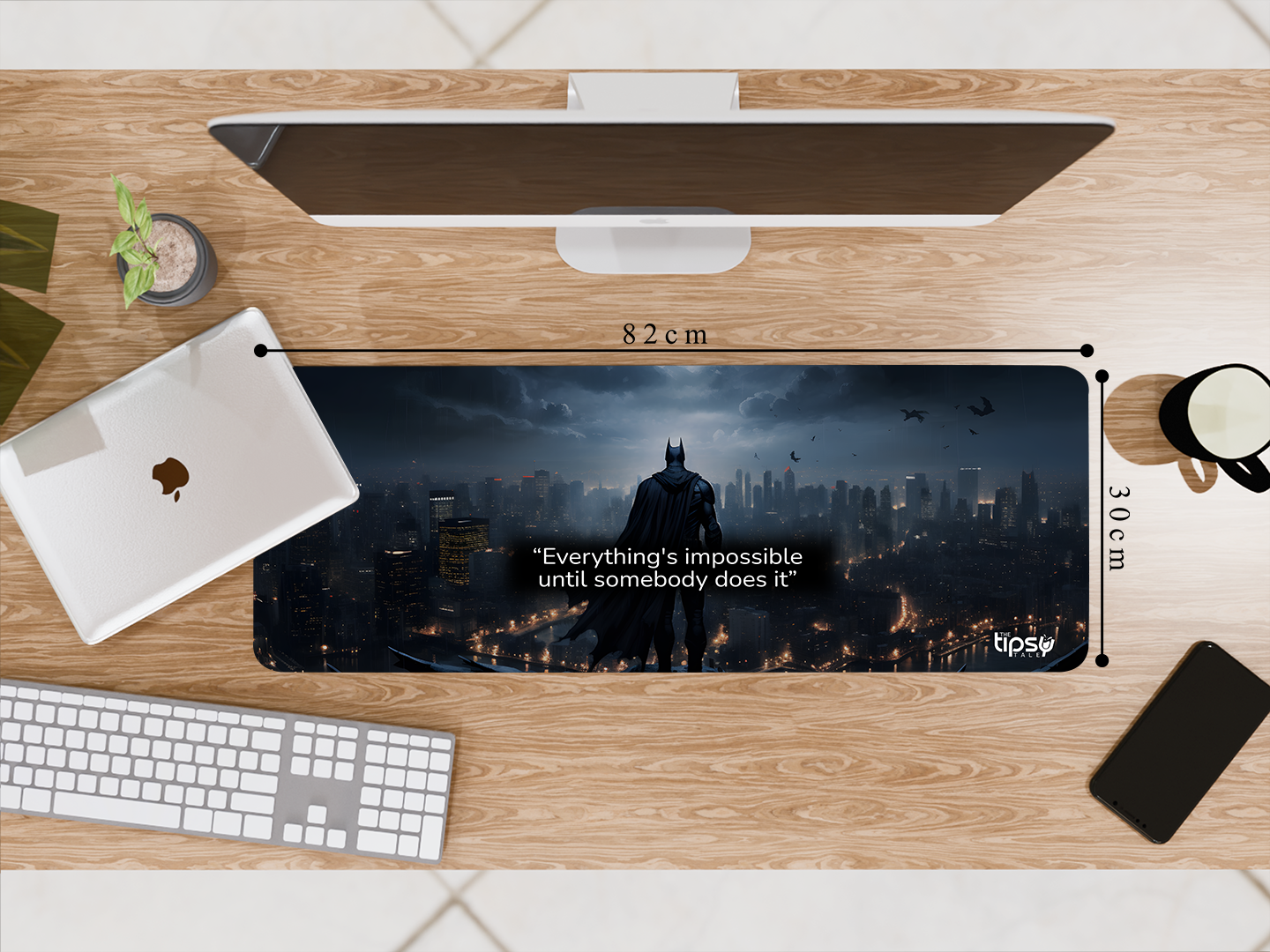 "Motivational Quote" Gaming  Mousepad Elevate Your Gaming Experience