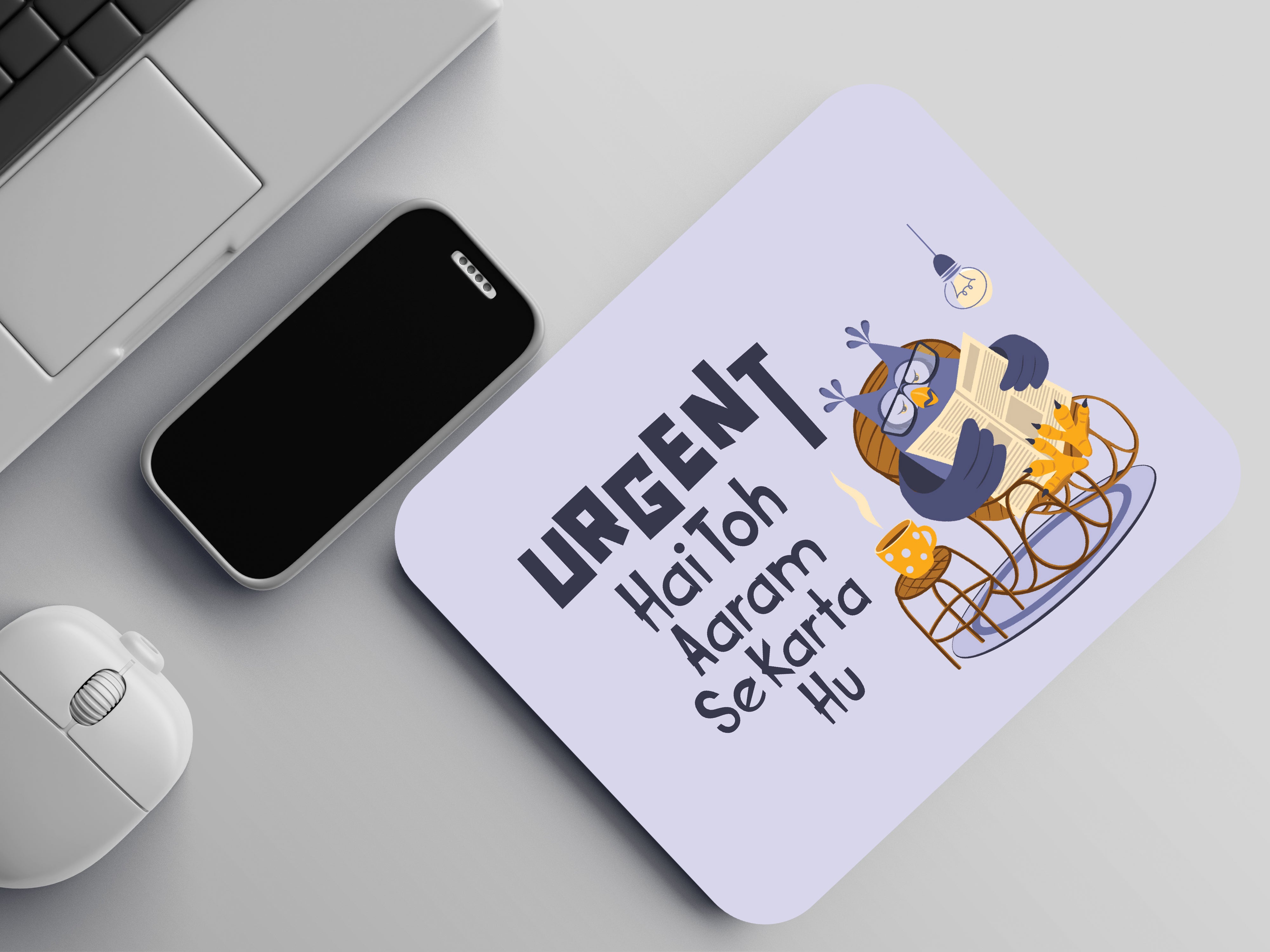 Every Corporate Mazdoor ka Feeling: Thoughts Mouse Pad