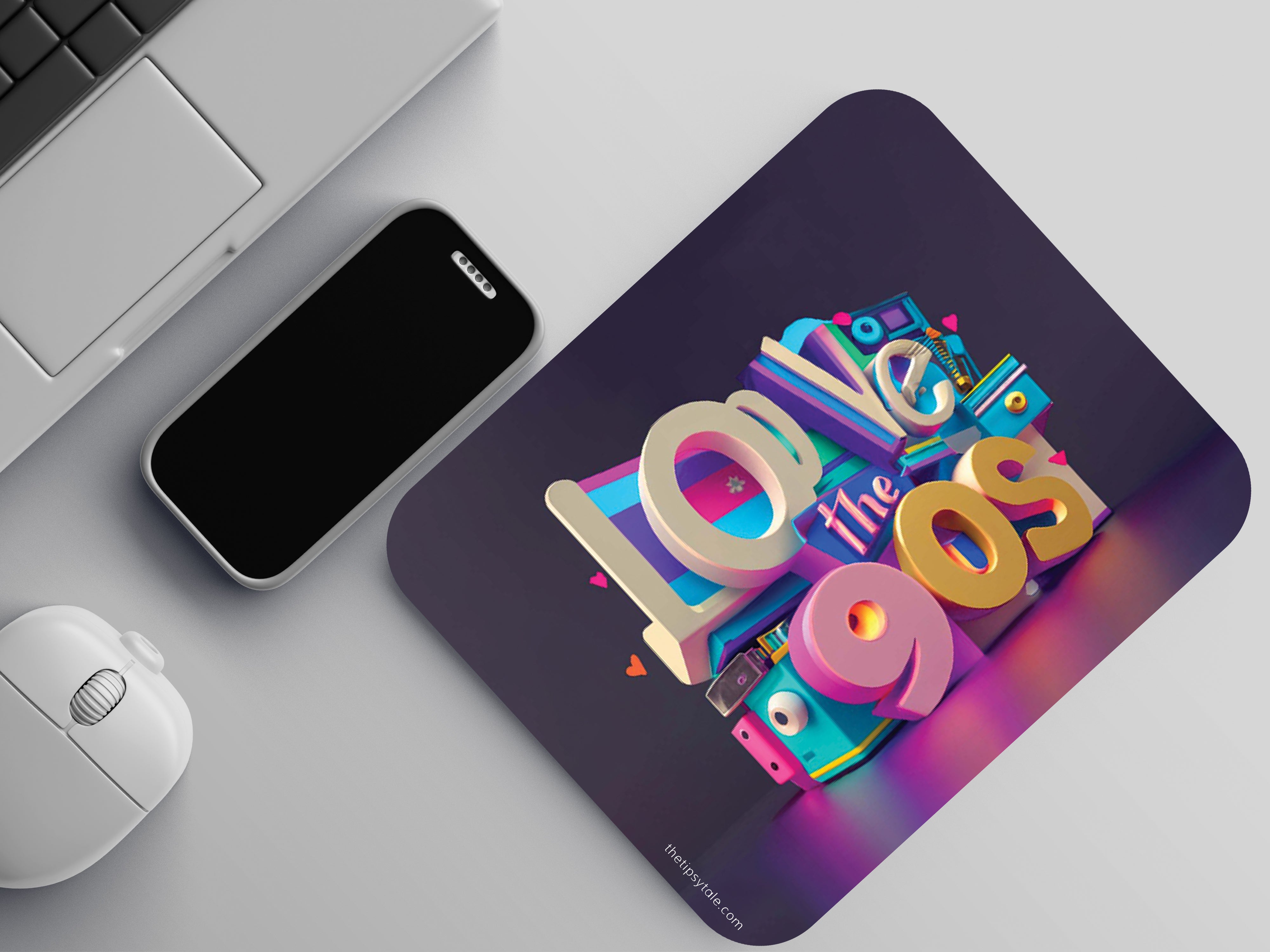 90's ka Retro Vibe never go's out of trend :Retro MousePad