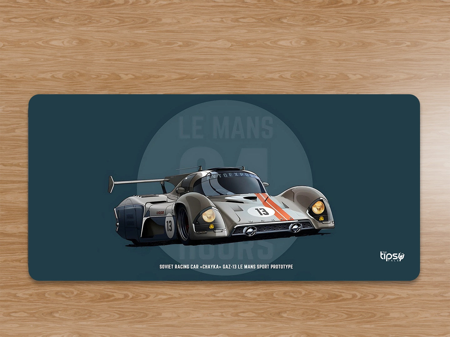 "USSR RACING CAR - GAZ-13" Gaming Mousepad Elevate Your Gaming Experience