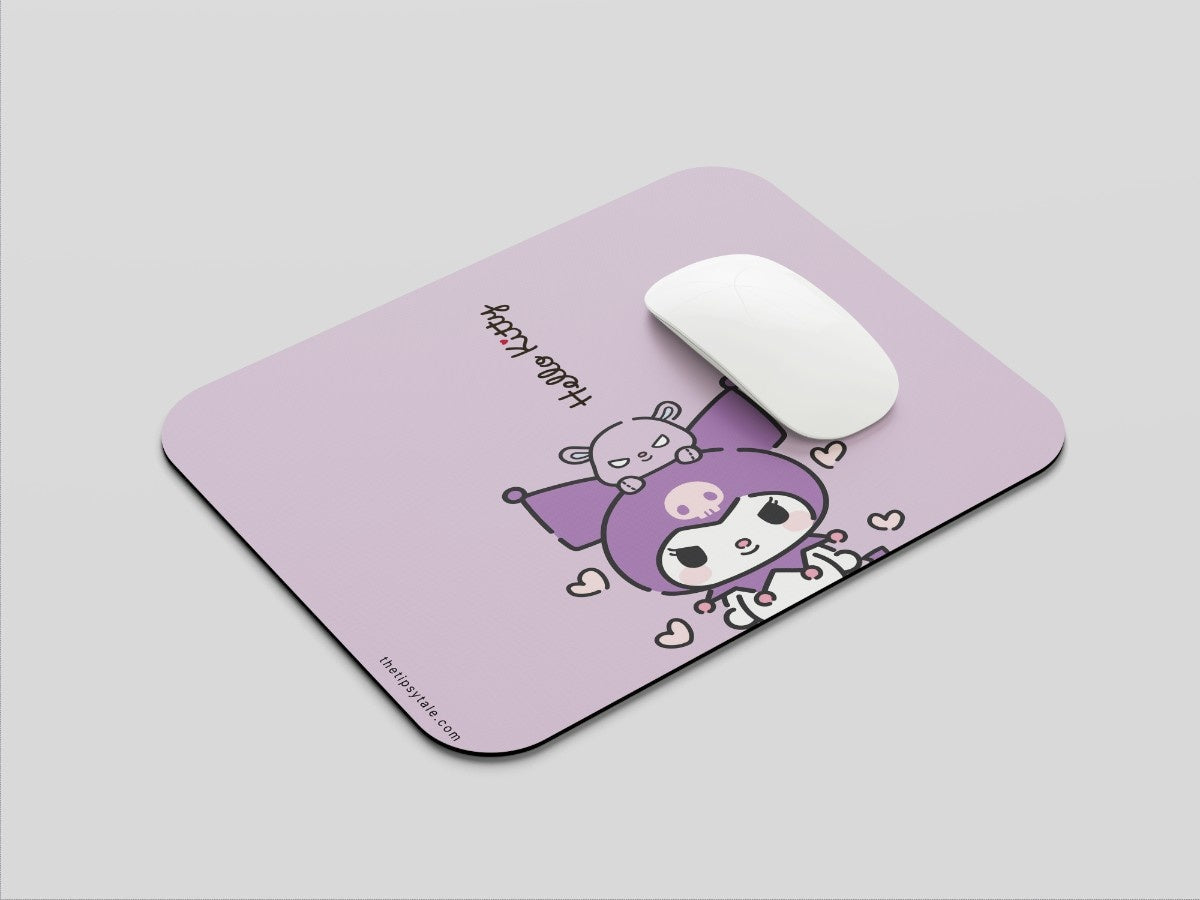 "Hello Kitty: Kuromi Halloween" Mousepad Enhance Your Workspace with Style