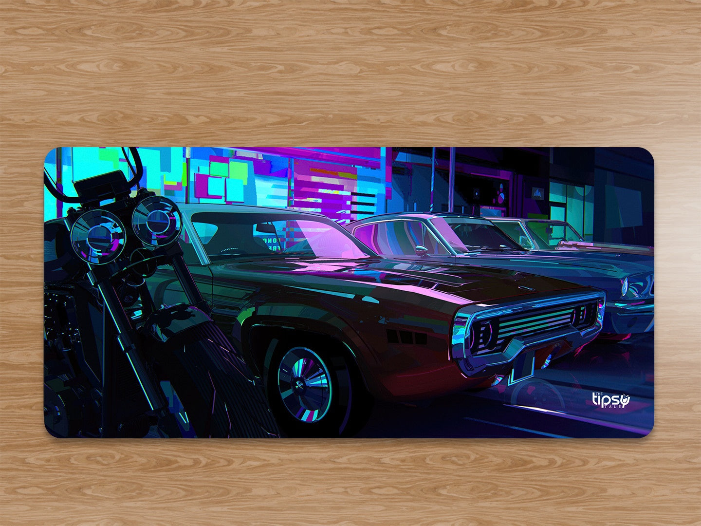 "PARKING LOT- ARTISTIC EDITION" Gaming Mousepad Elevate Your Gaming Experience