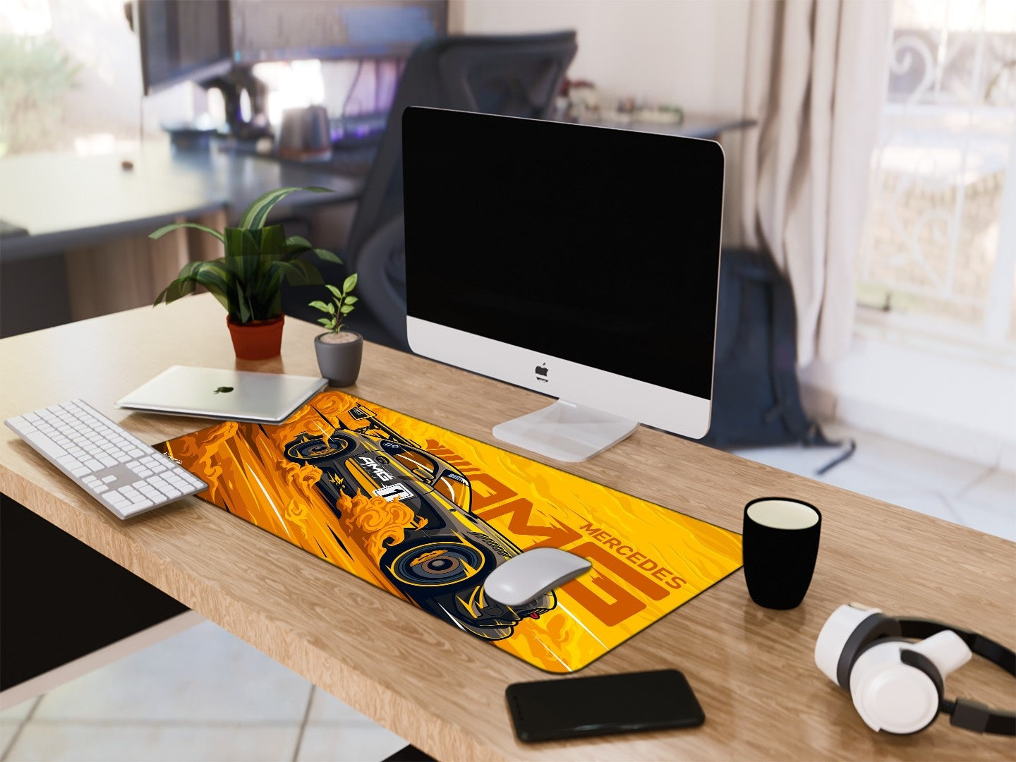 "AMG - MERCEDES BENZ" Gaming Mousepad Elevate Your Gaming Experience