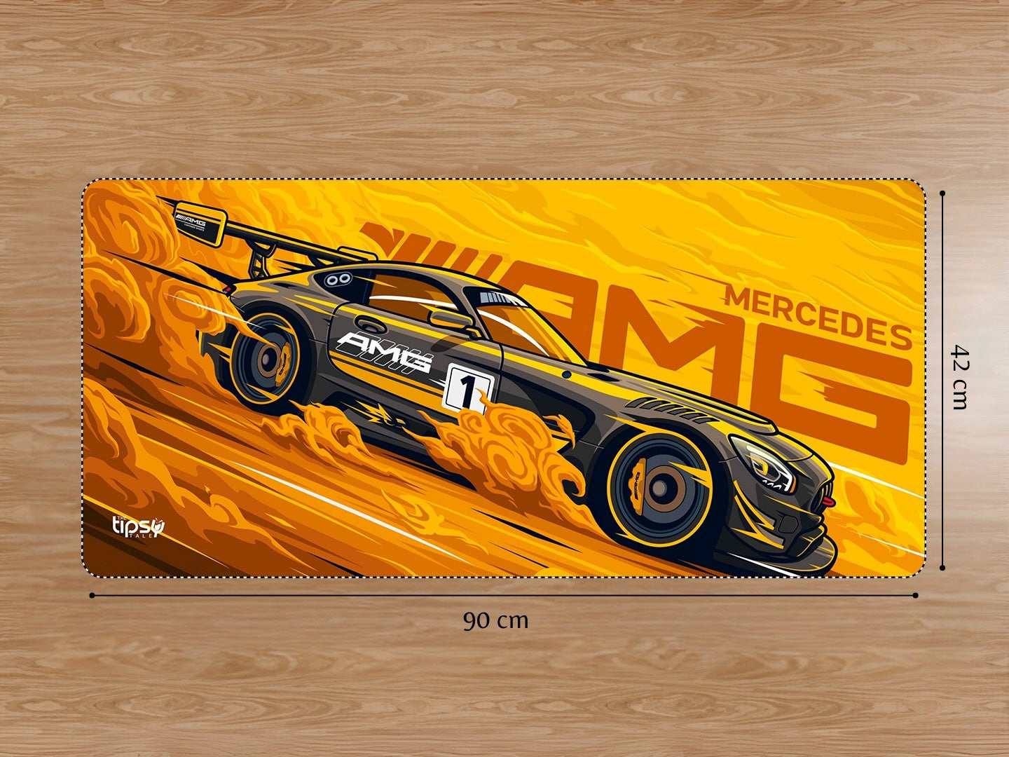 "AMG - MERCEDES BENZ" Gaming Mousepad Elevate Your Gaming Experience