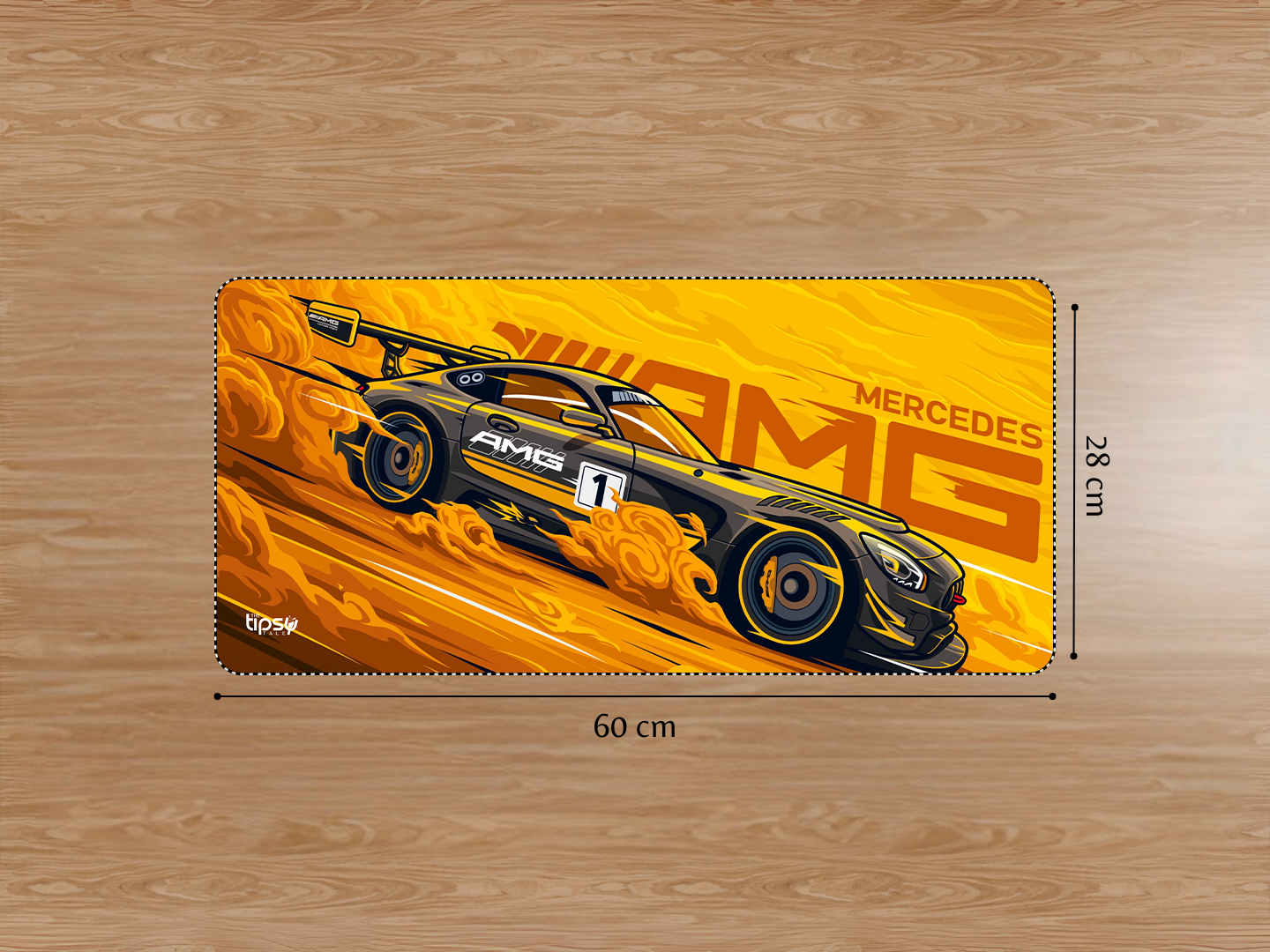 "AMG - MERCEDES BENZ" Gaming Mousepad Elevate Your Gaming Experience