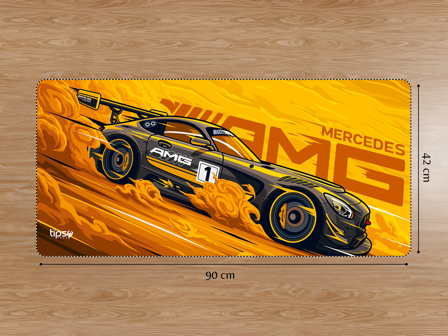 "AMG - MERCEDES BENZ" Gaming Mousepad Elevate Your Gaming Experience
