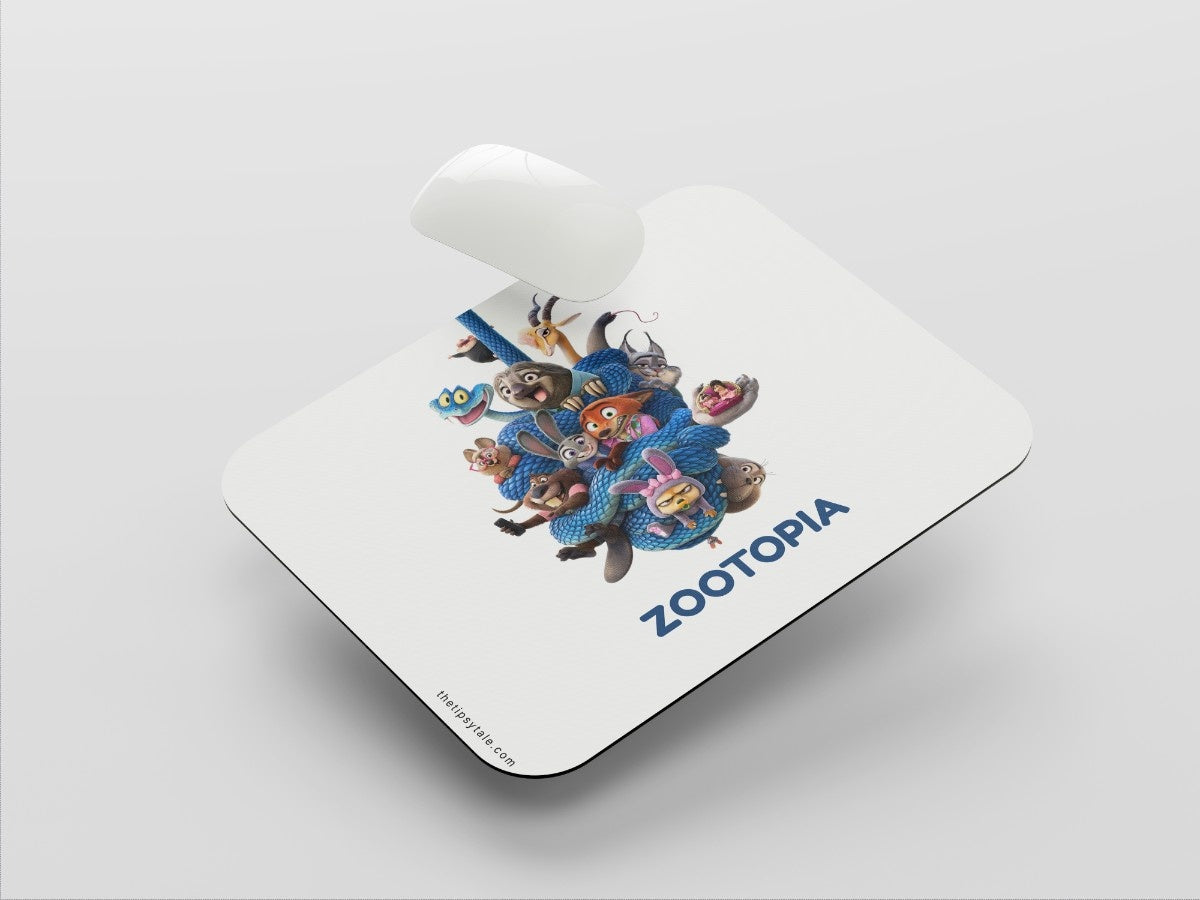 "Zootopia " Mousepad Enhance Your Workspace with Style
