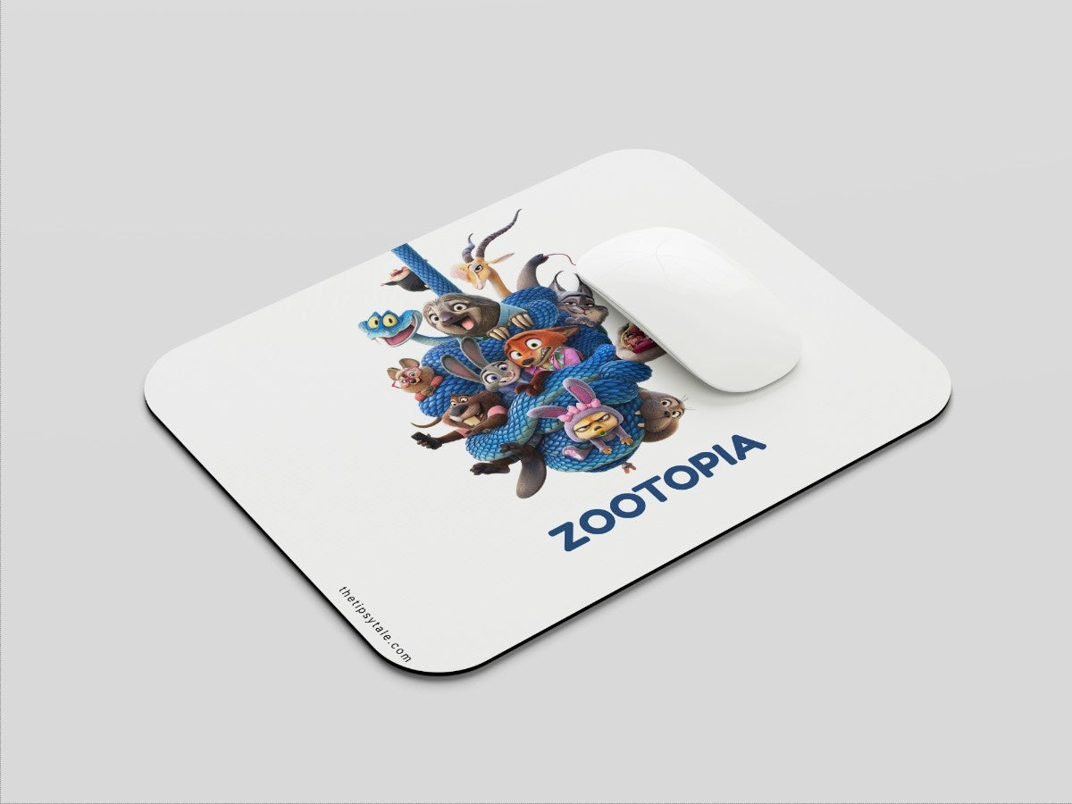 "Zootopia " Mousepad Enhance Your Workspace with Style