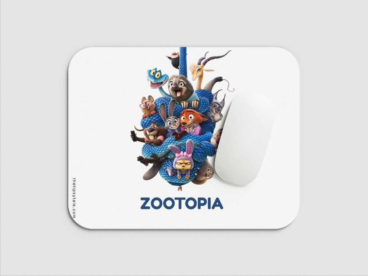 "Zootopia " Mousepad Enhance Your Workspace with Style