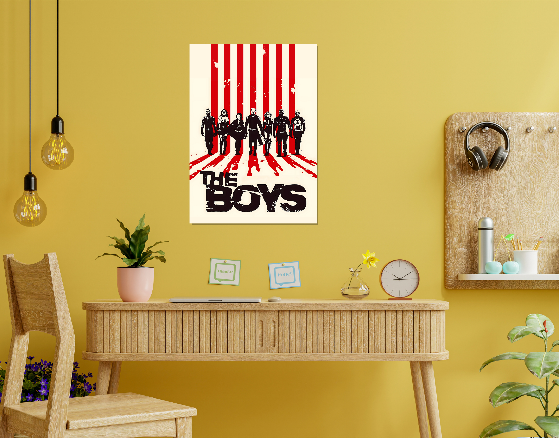"THE BOYS #Series Edition"- Shiny & Sturdy Metallic Poster Art That Pops & Sticks