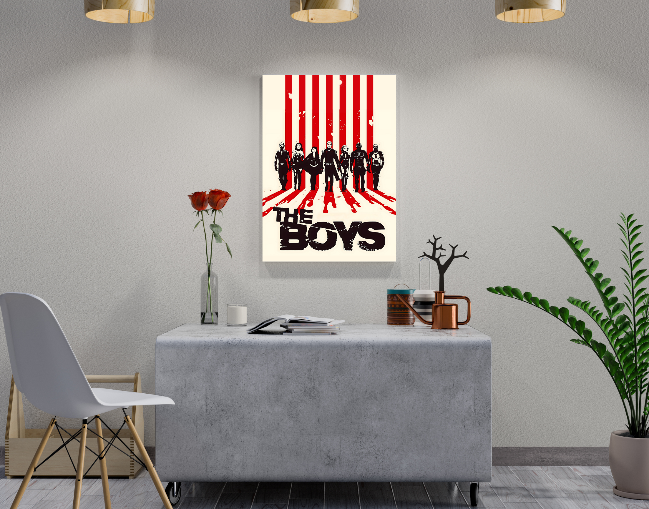 "THE BOYS #Series Edition"- Shiny & Sturdy Metallic Poster Art That Pops & Sticks