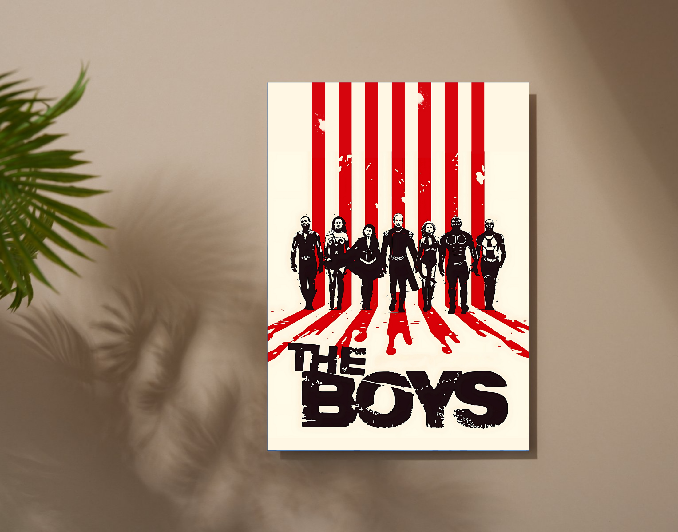 "THE BOYS #Series Edition"- Shiny & Sturdy Metallic Poster Art That Pops & Sticks
