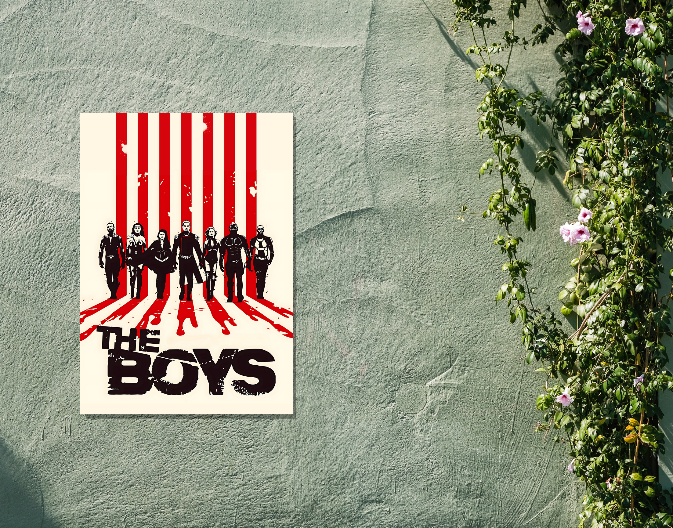 "THE BOYS #Series Edition"- Shiny & Sturdy Metallic Poster Art That Pops & Sticks