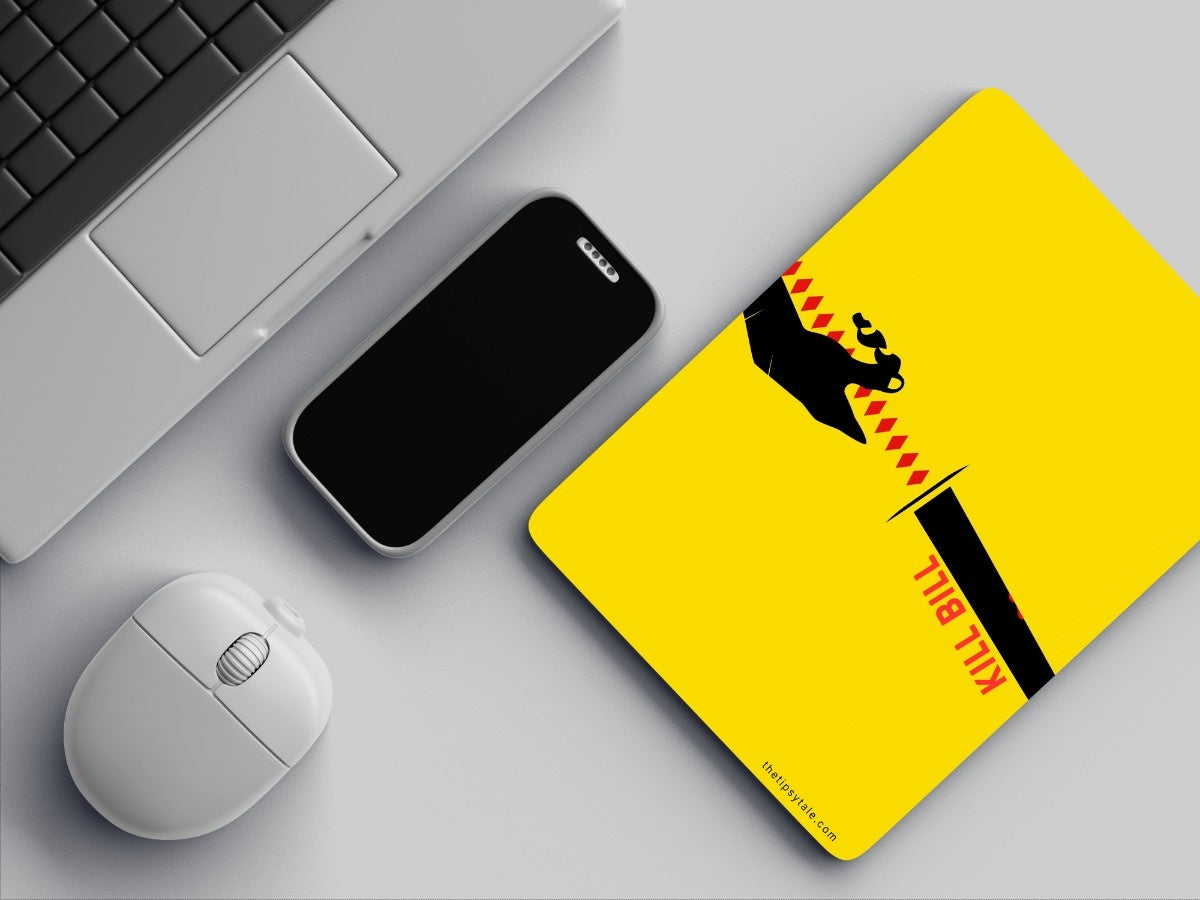 "Kill Bill" Mousepad Enhance Your Workspace with Style