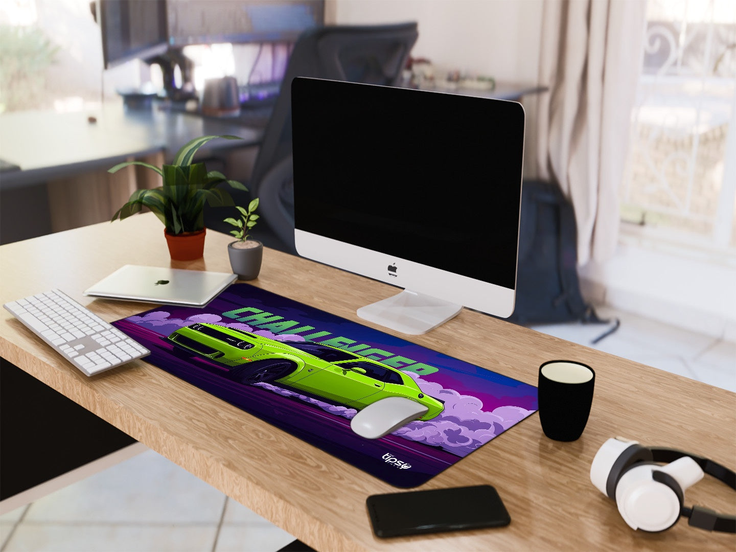 "CHALLENGER-CAR EDITION" Gaming Mousepad Elevate Your Gaming Experience