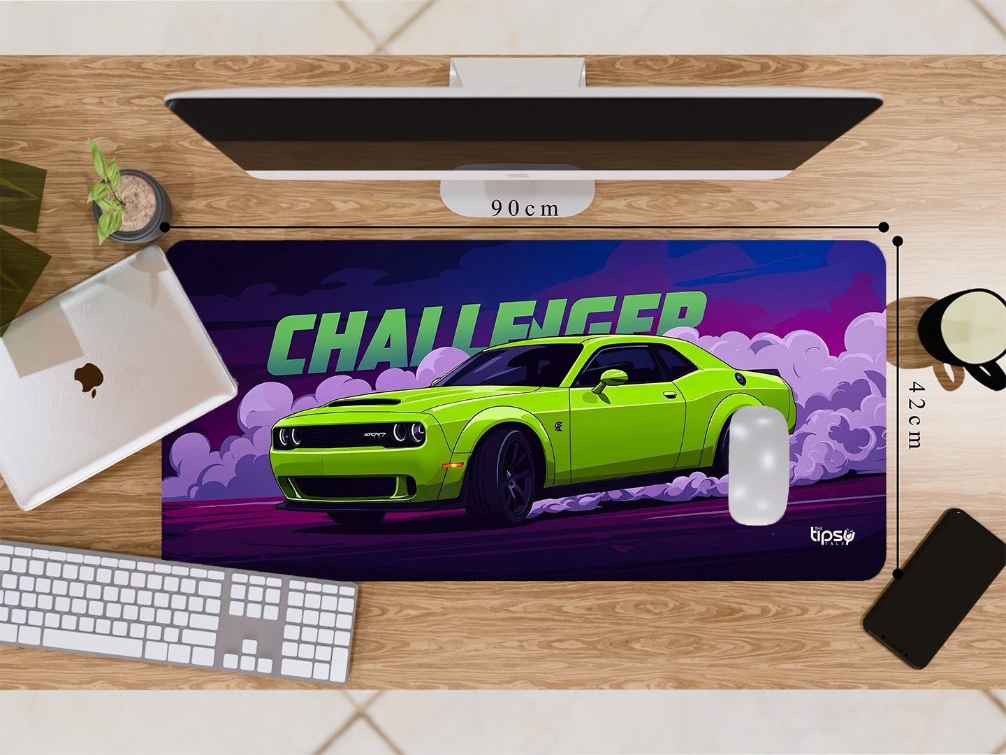 "CHALLENGER-CAR EDITION" Gaming Mousepad Elevate Your Gaming Experience