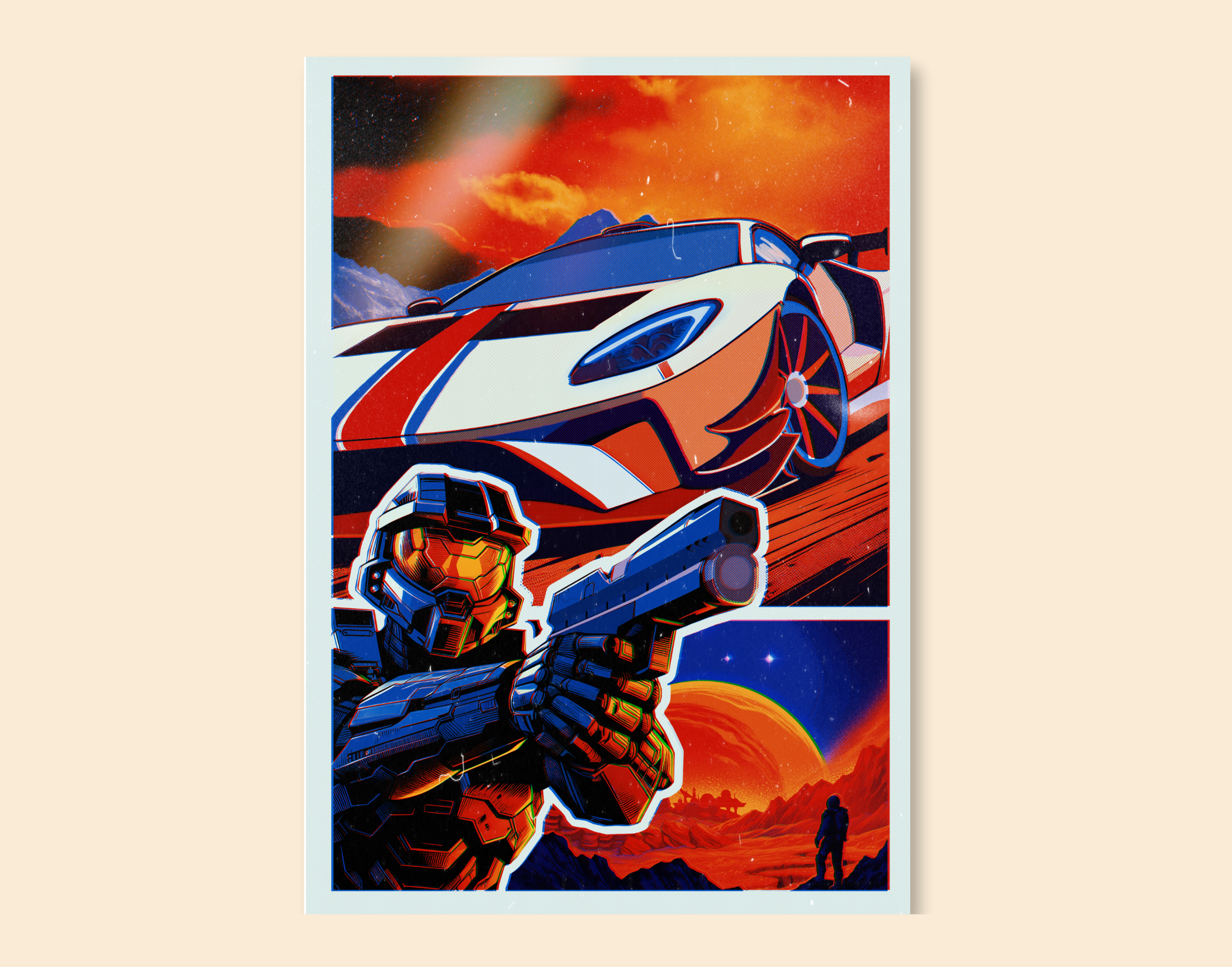 "FAST AND FURIOUS: Fan Theme"- Shiny & Sturdy Metallic Poster Art That Pops & Sticks (Literally!)