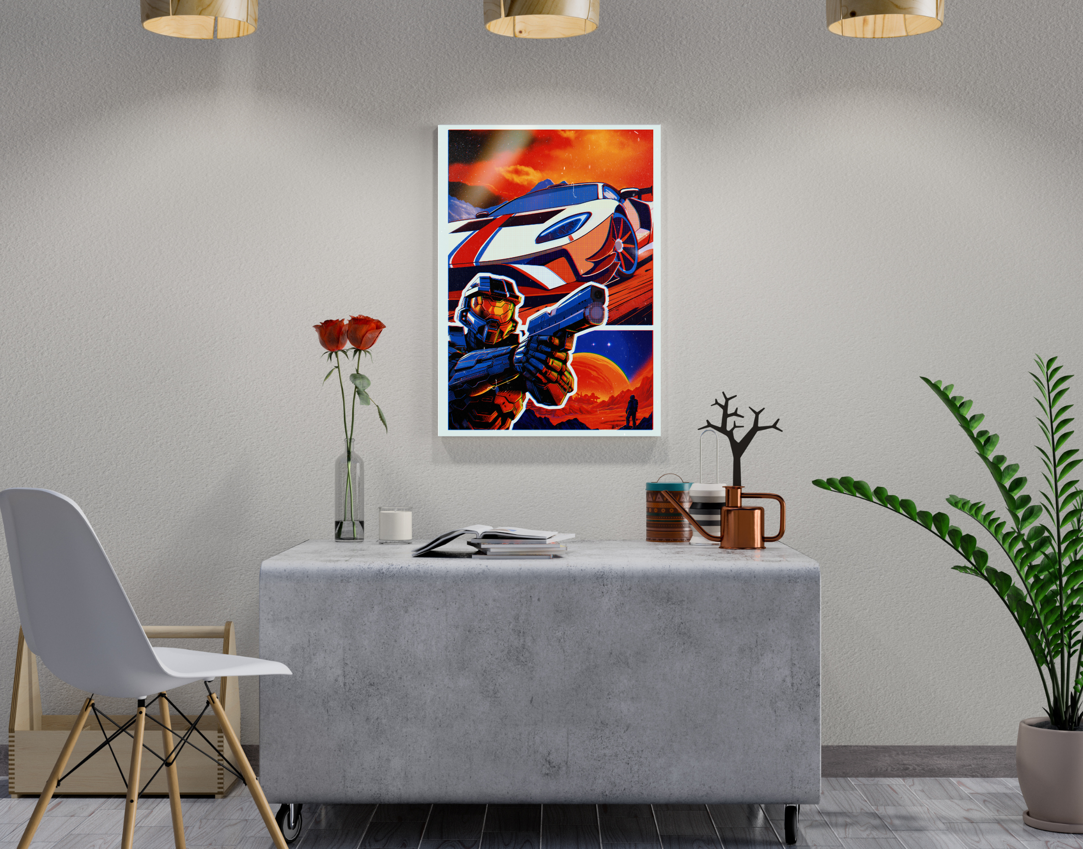 "FAST AND FURIOUS: Fan Theme"- Shiny & Sturdy Metallic Poster Art That Pops & Sticks (Literally!)