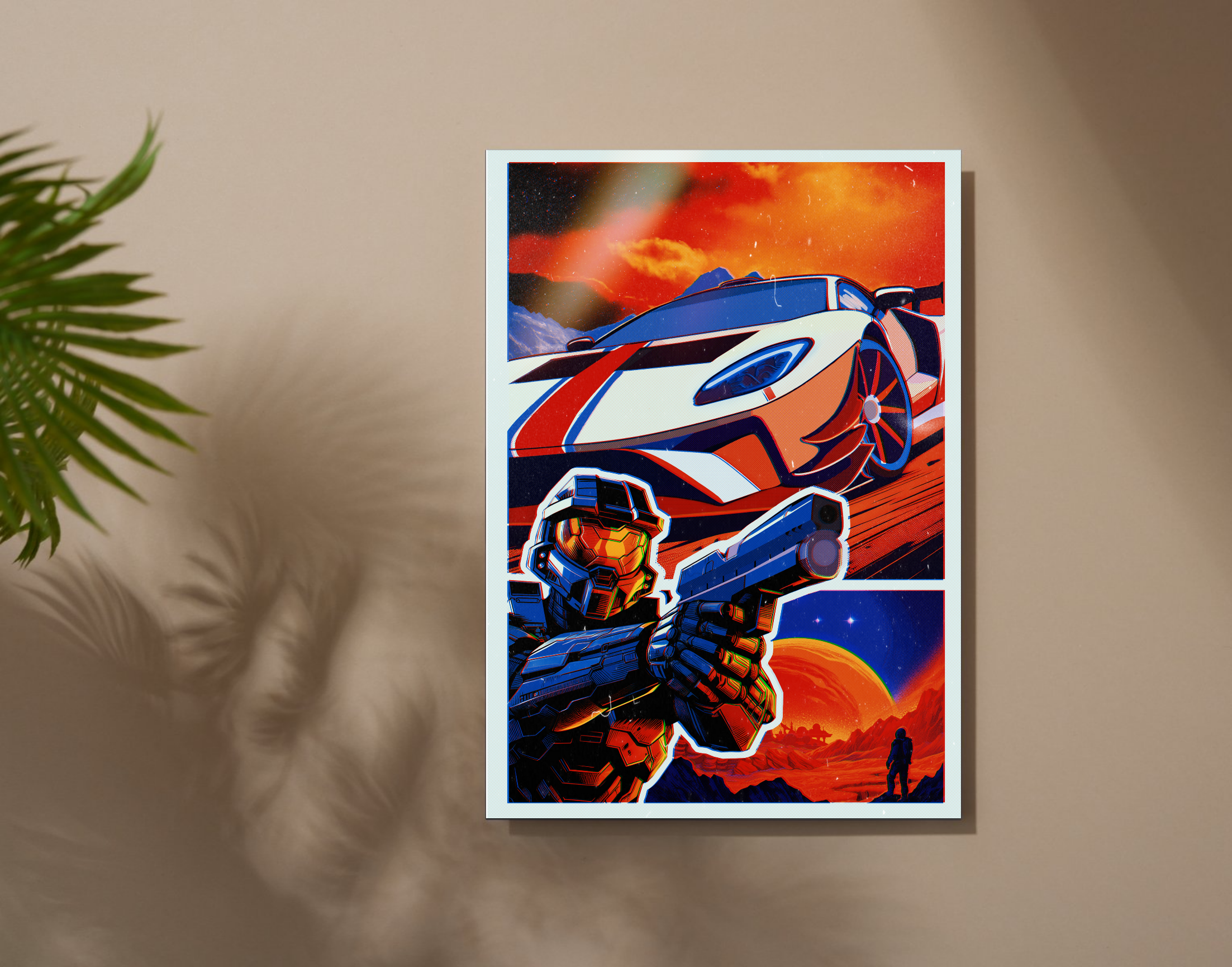 "FAST AND FURIOUS: Fan Theme"- Shiny & Sturdy Metallic Poster Art That Pops & Sticks (Literally!)