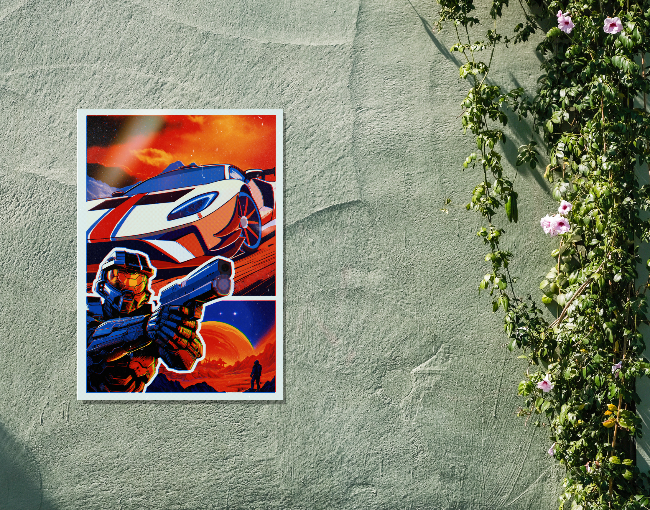 "FAST AND FURIOUS: Fan Theme"- Shiny & Sturdy Metallic Poster Art That Pops & Sticks (Literally!)