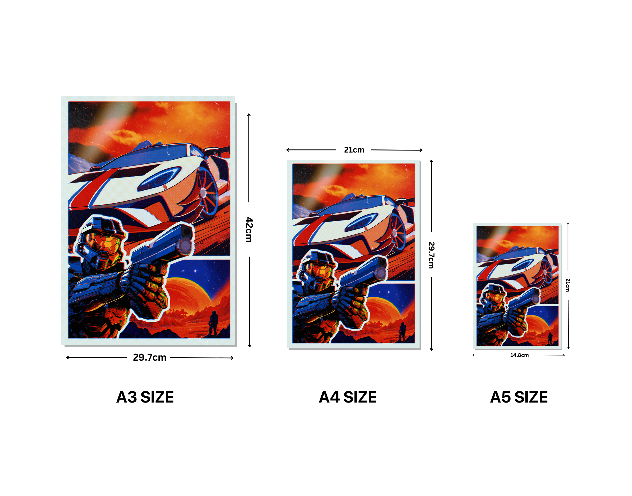 "FAST AND FURIOUS: Fan Theme"- Shiny & Sturdy Metallic Poster Art That Pops & Sticks (Literally!)