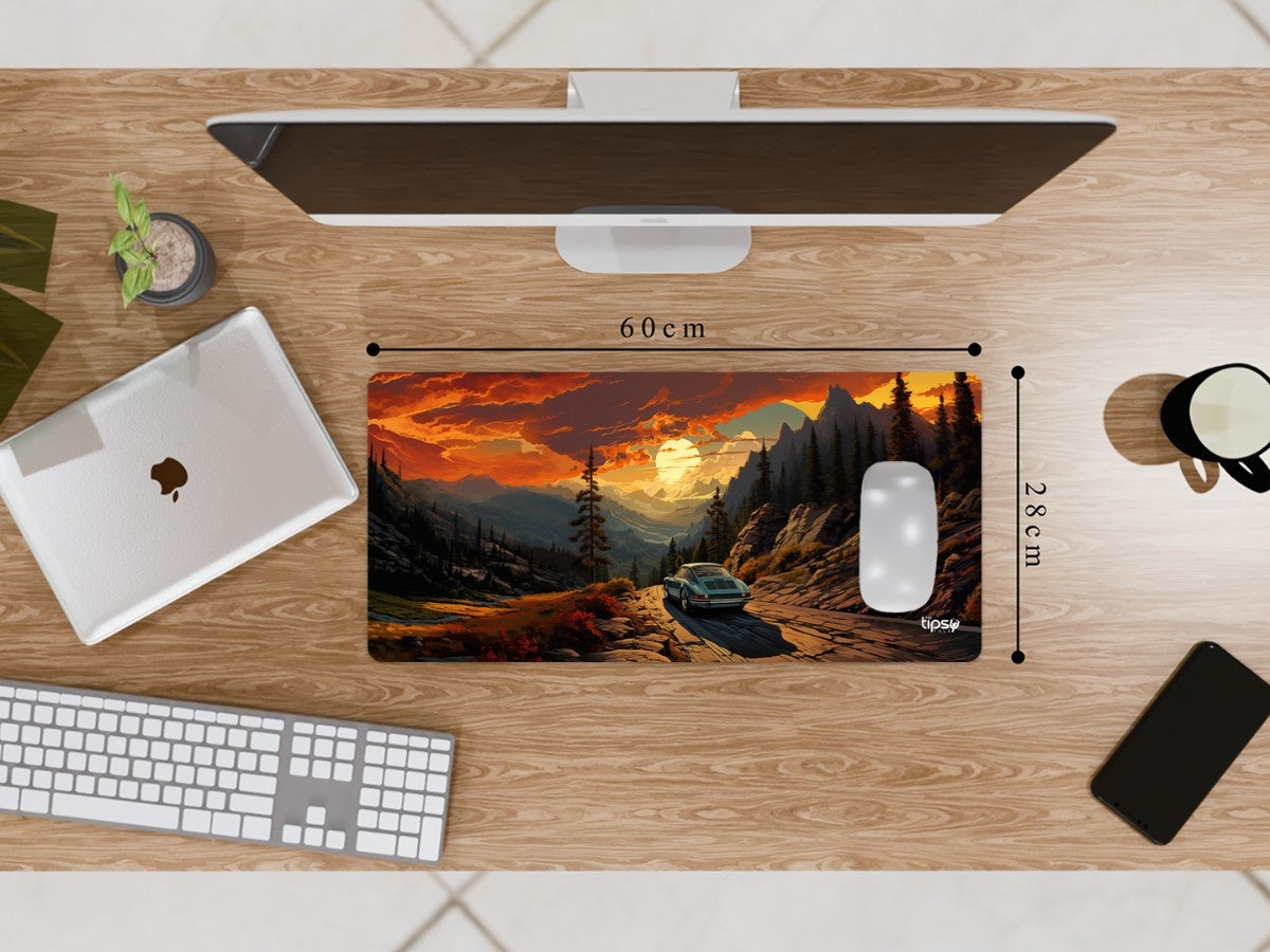 "CHASING THE SUNSET" Gaming Mousepad Elevate Your Gaming Experience
