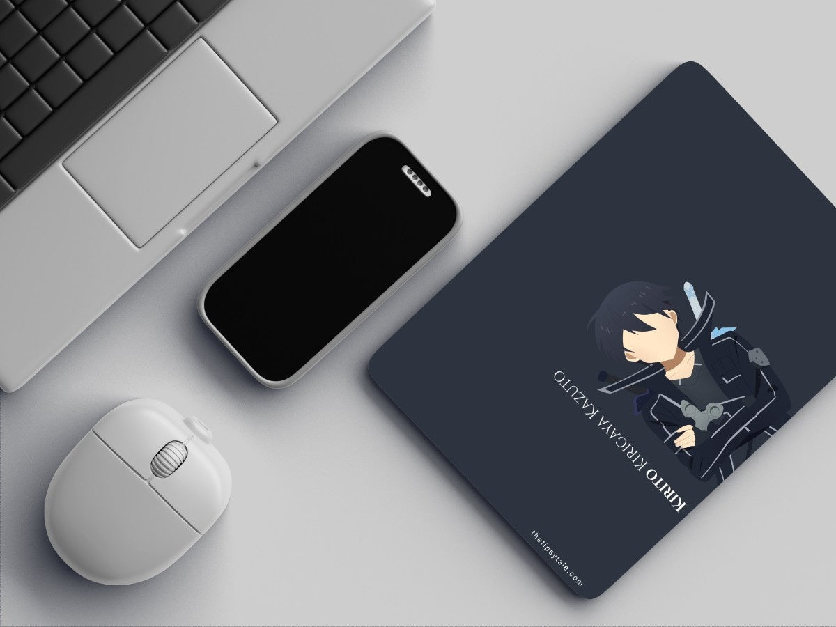 "Kirito - Kirigaya Kazuto anime" Mousepad Enhance Your Workspace with Style