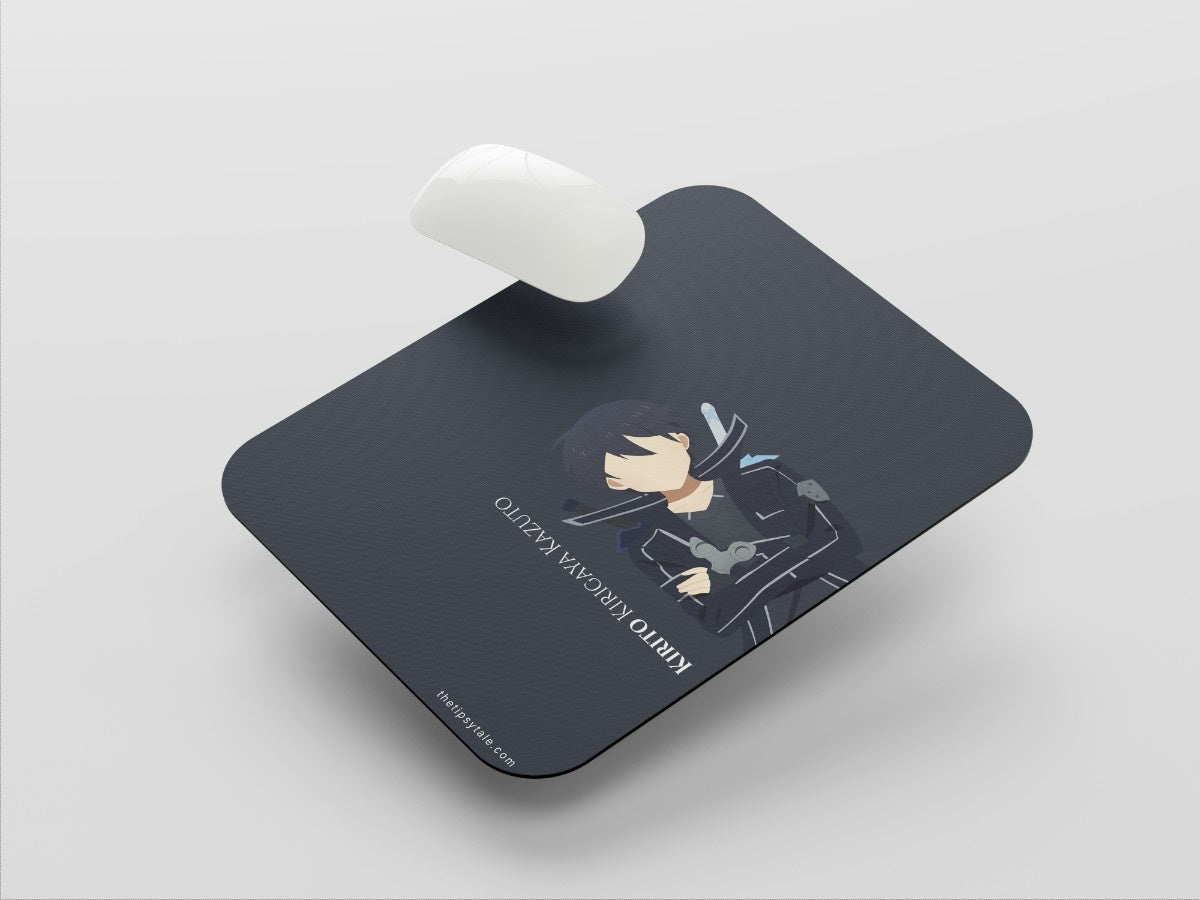 "Kirito - Kirigaya Kazuto anime" Mousepad Enhance Your Workspace with Style