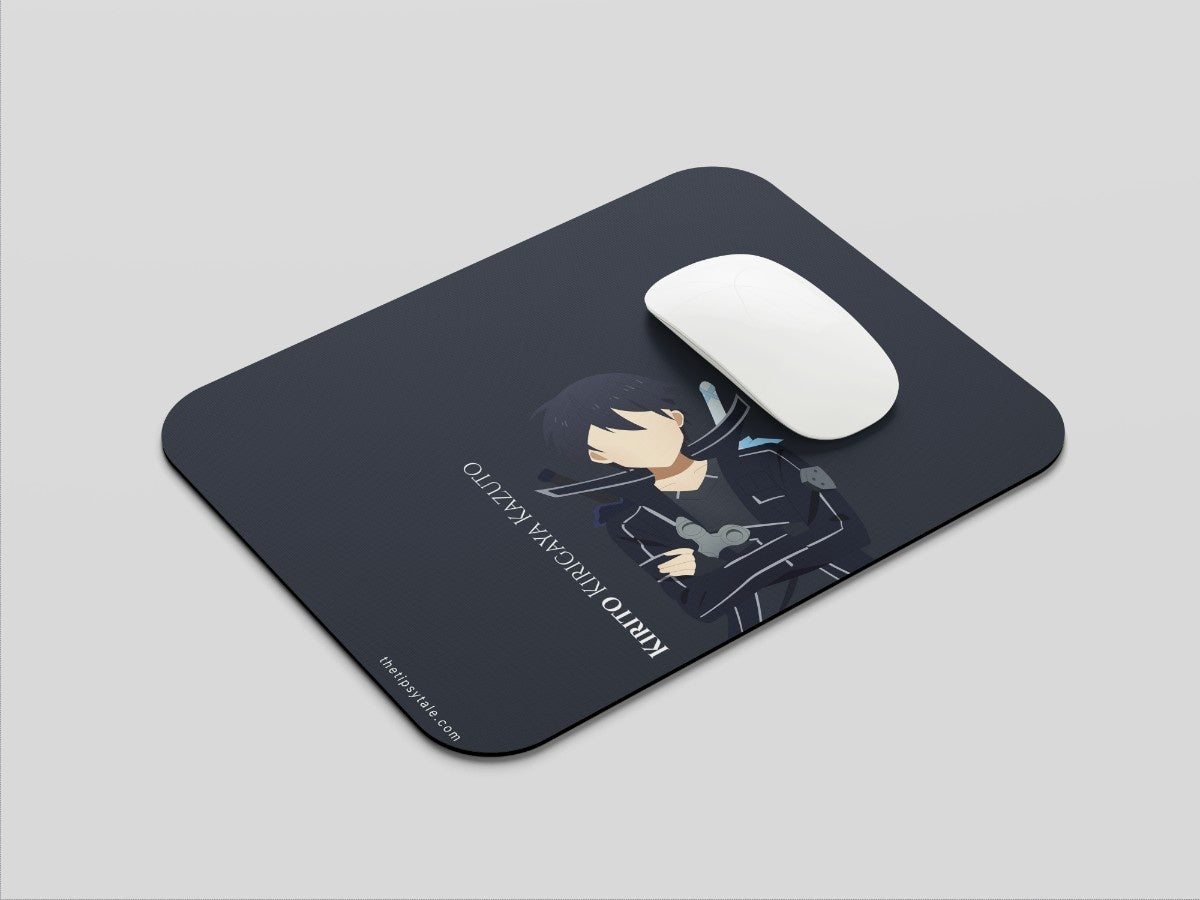 "Kirito - Kirigaya Kazuto anime" Mousepad Enhance Your Workspace with Style