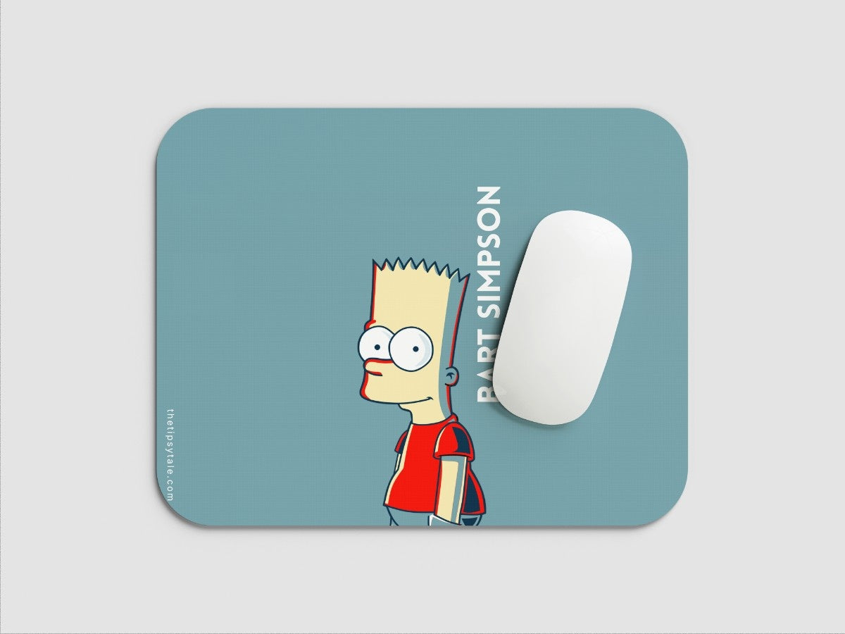 "Bart Simpson" Mousepad Enhance Your Workspace with Style