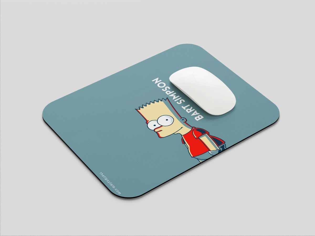 "Bart Simpson" Mousepad Enhance Your Workspace with Style