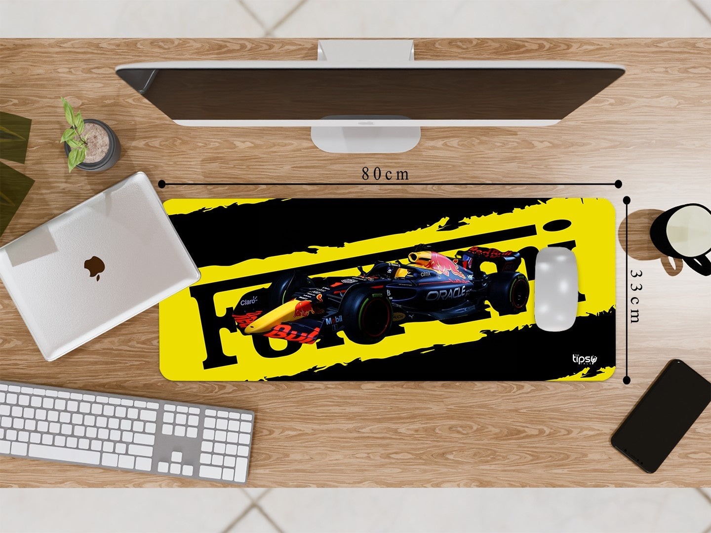 "ORACLE RED BULL RACING - SCUDERIA FERRARI" Gaming Mousepad Elevate Your Gaming Experience