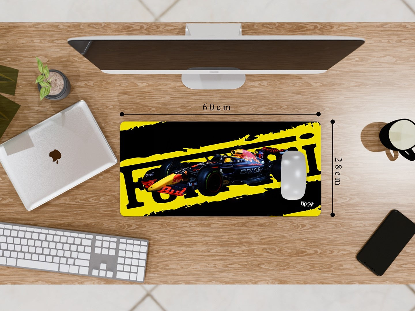 "ORACLE RED BULL RACING - SCUDERIA FERRARI" Gaming Mousepad Elevate Your Gaming Experience