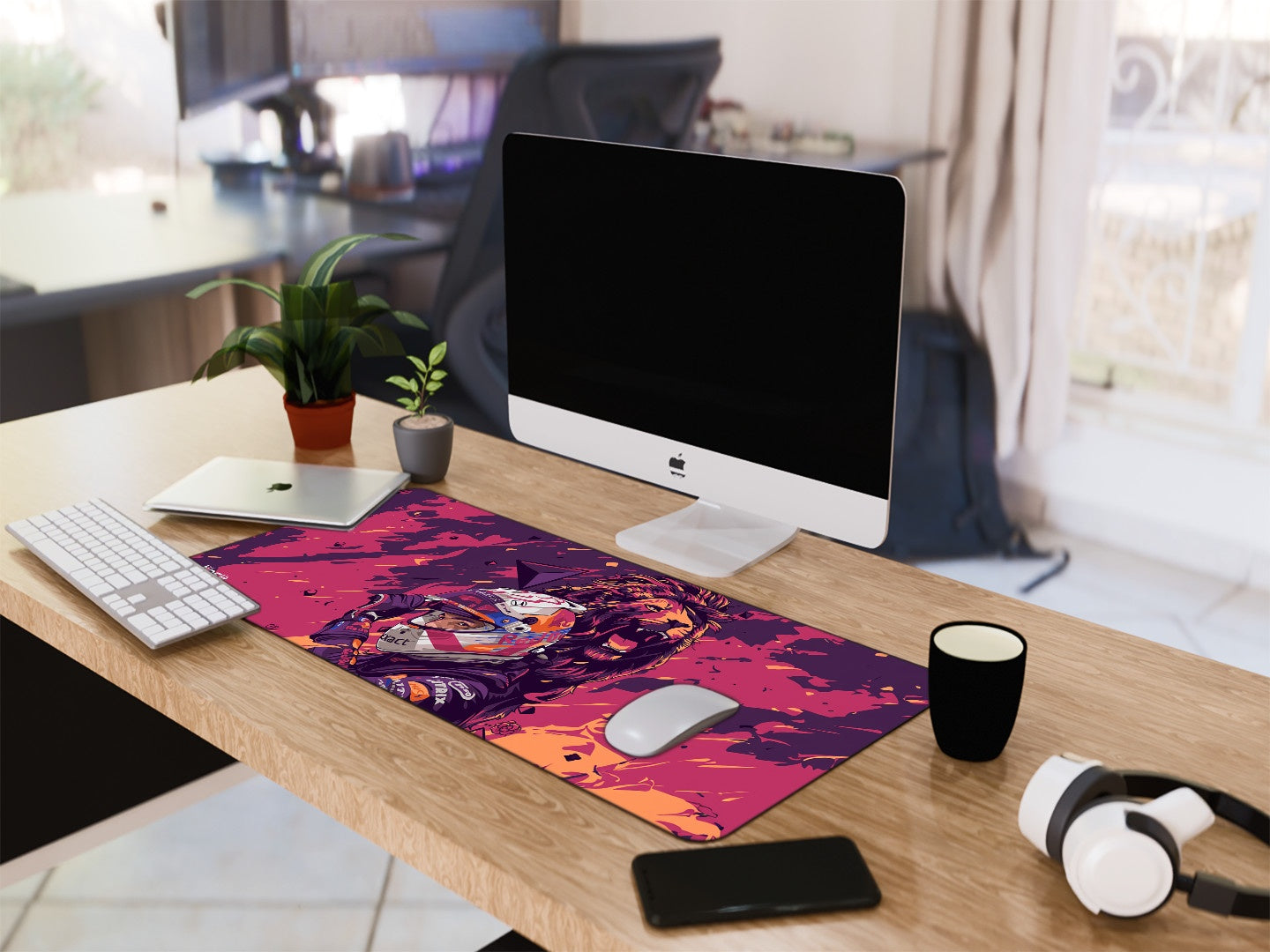 "MAX VERSTAPPEN ILLUSTRATED EDITION" Gaming Mousepad Elevate Your Gaming Experience