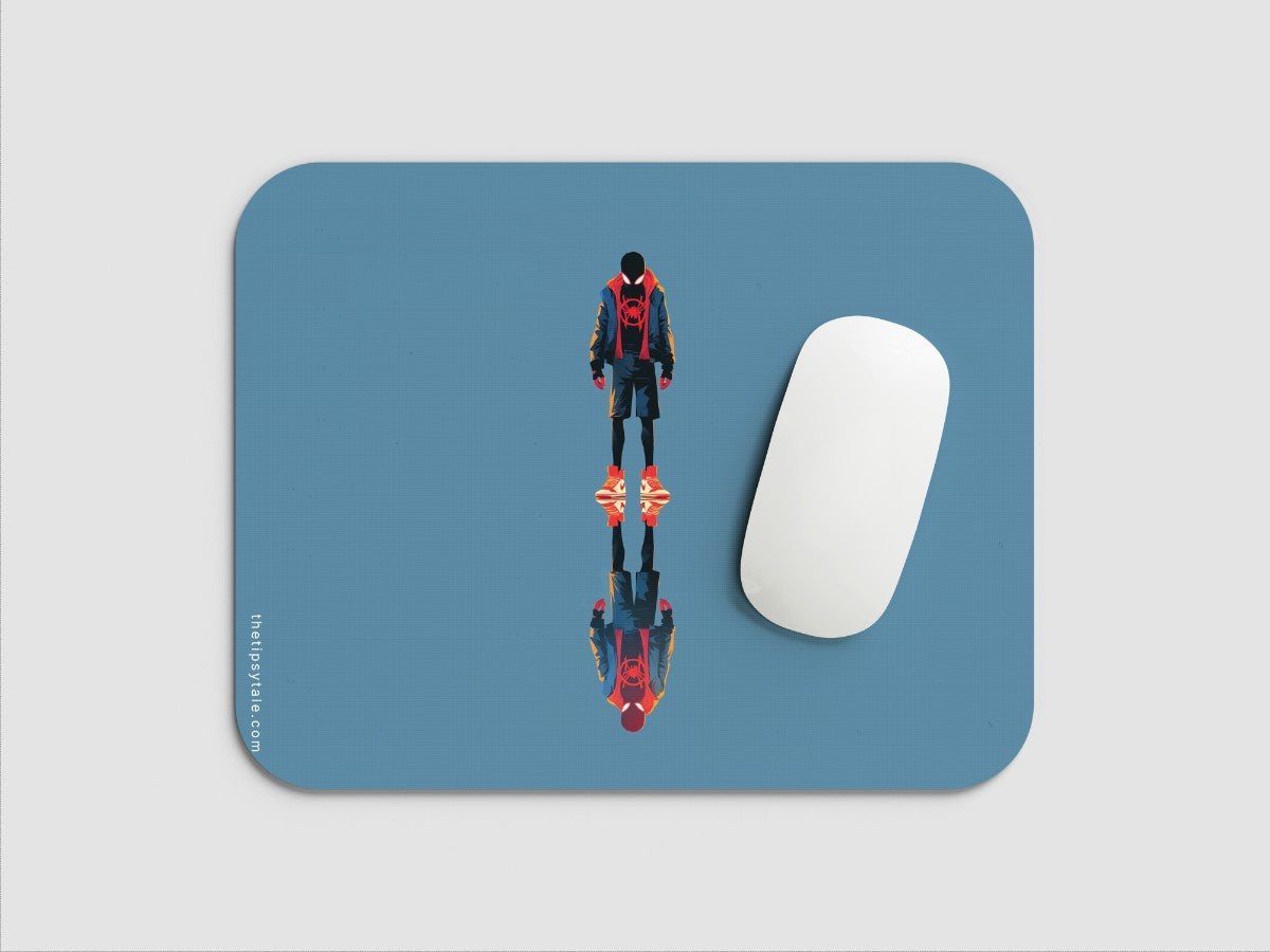 "Miles Morales Superhero" Mousepad Enhance Your Workspace with Style