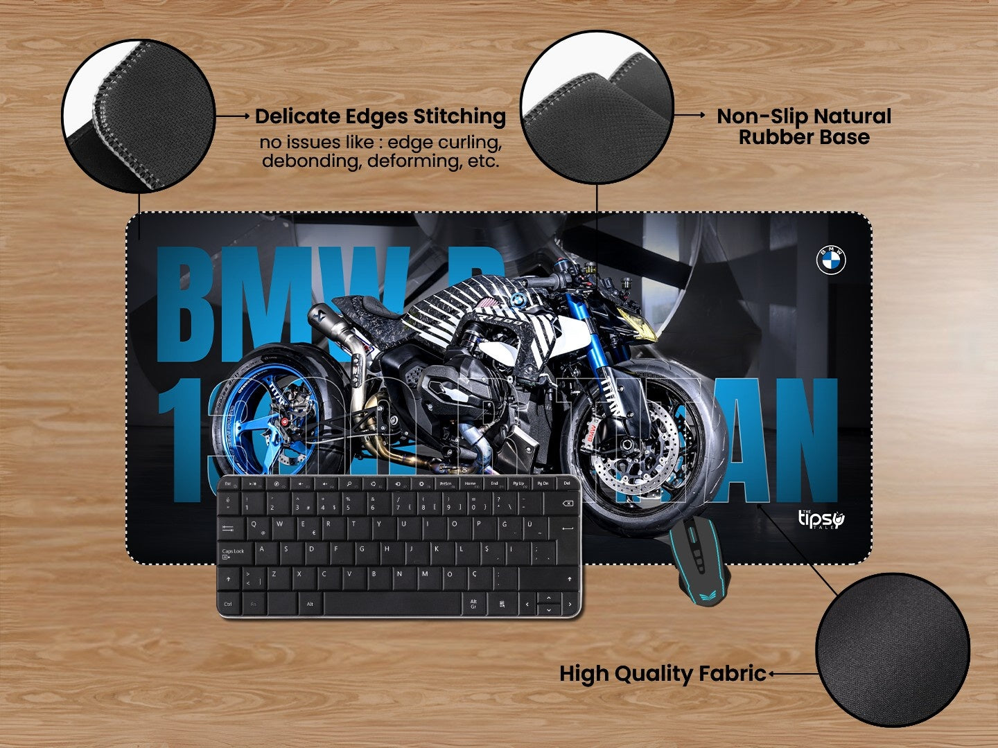 "BMW R 1300 R TITAN" Gaming Mousepad Elevate Your Gaming Experience