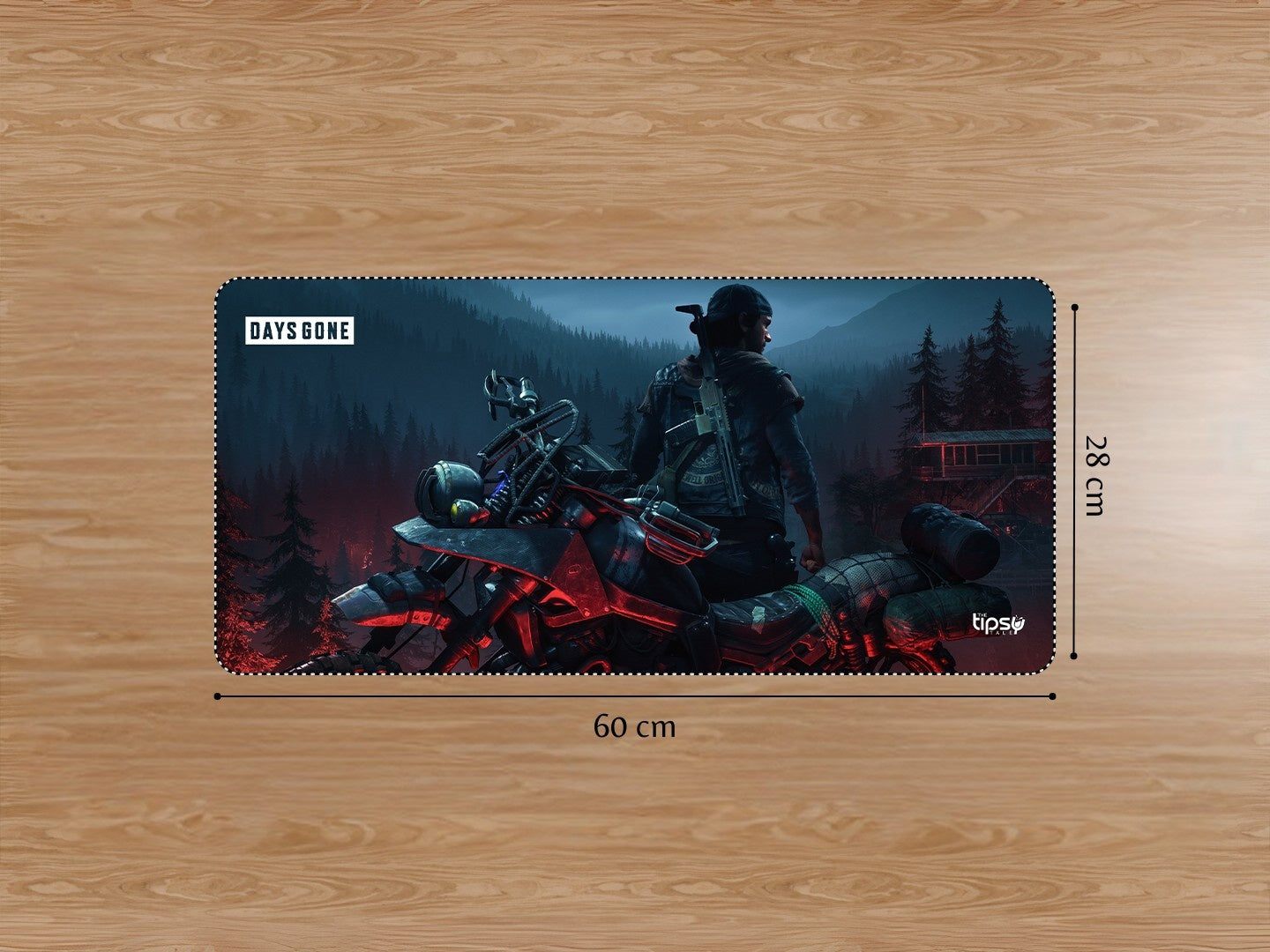 "DAYS GONE- DRIFTER BIKE - GAMING EDITION" Gaming Mousepad Elevate Your Gaming Experience