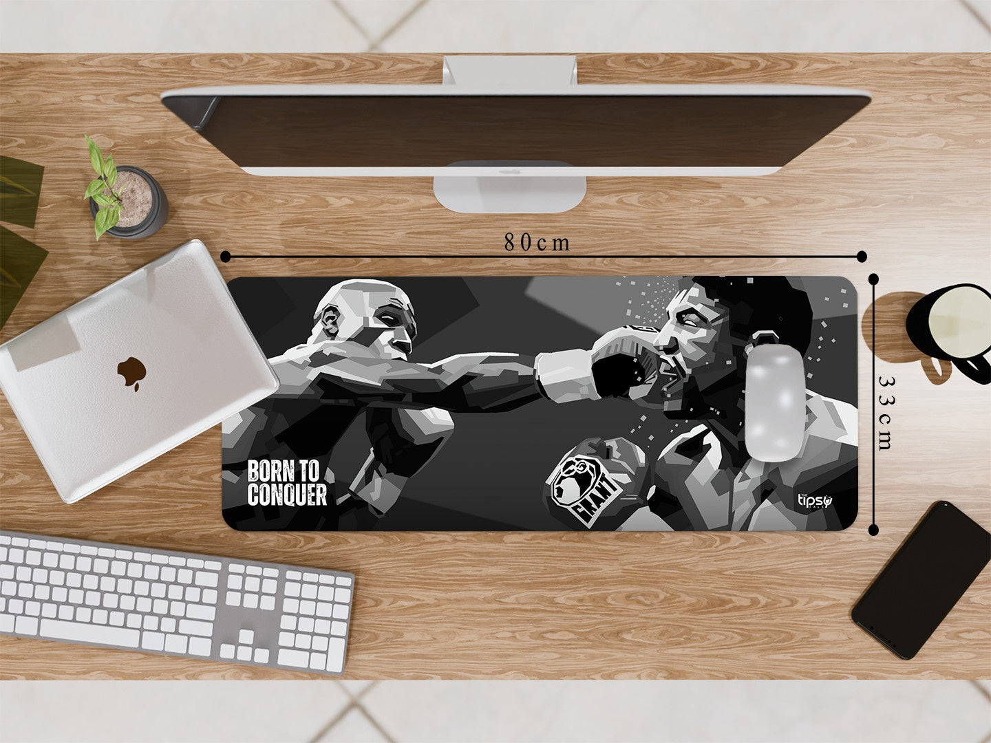 "BOXING ART WORK- SPORTS EDITION" Gaming Mousepad Elevate Your Gaming Experience