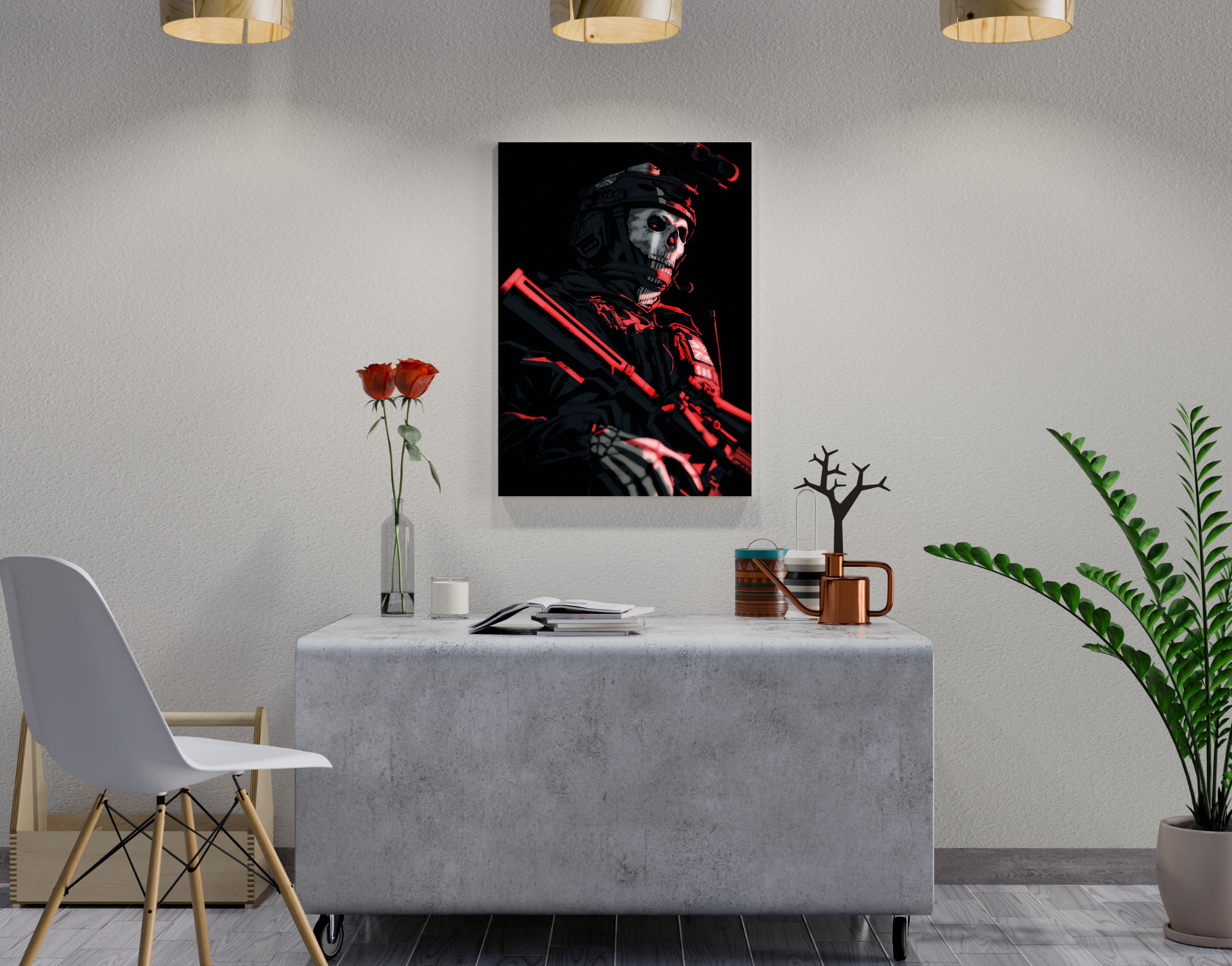 "MONSTER IN THE WILD: Call Of Duty"- Shiny & Sturdy Metallic Poster Art That Pops & Sticks (Literally!)