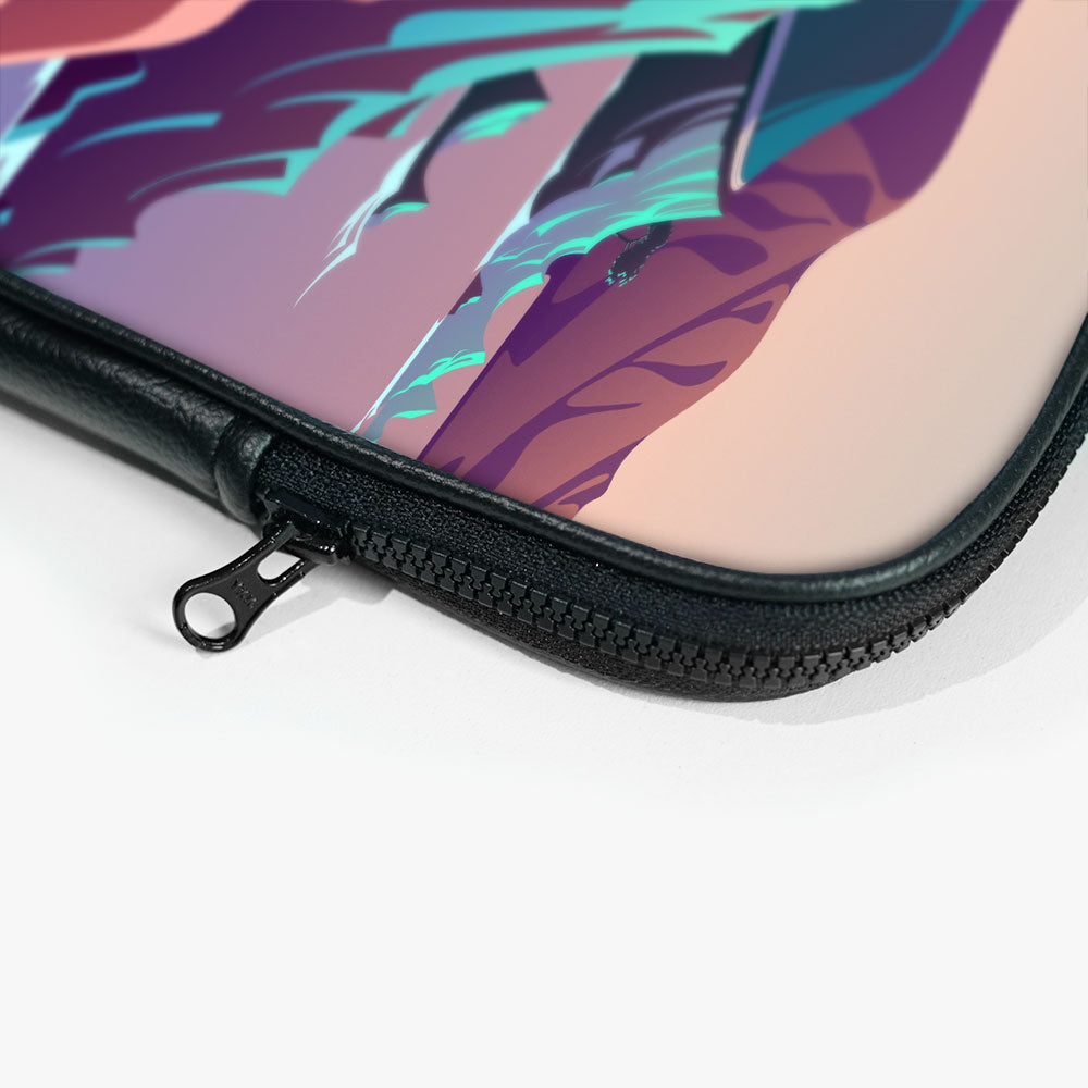 "Scenic Road Illustration" Laptop Sleeves:Bold Modern Design for Every Size