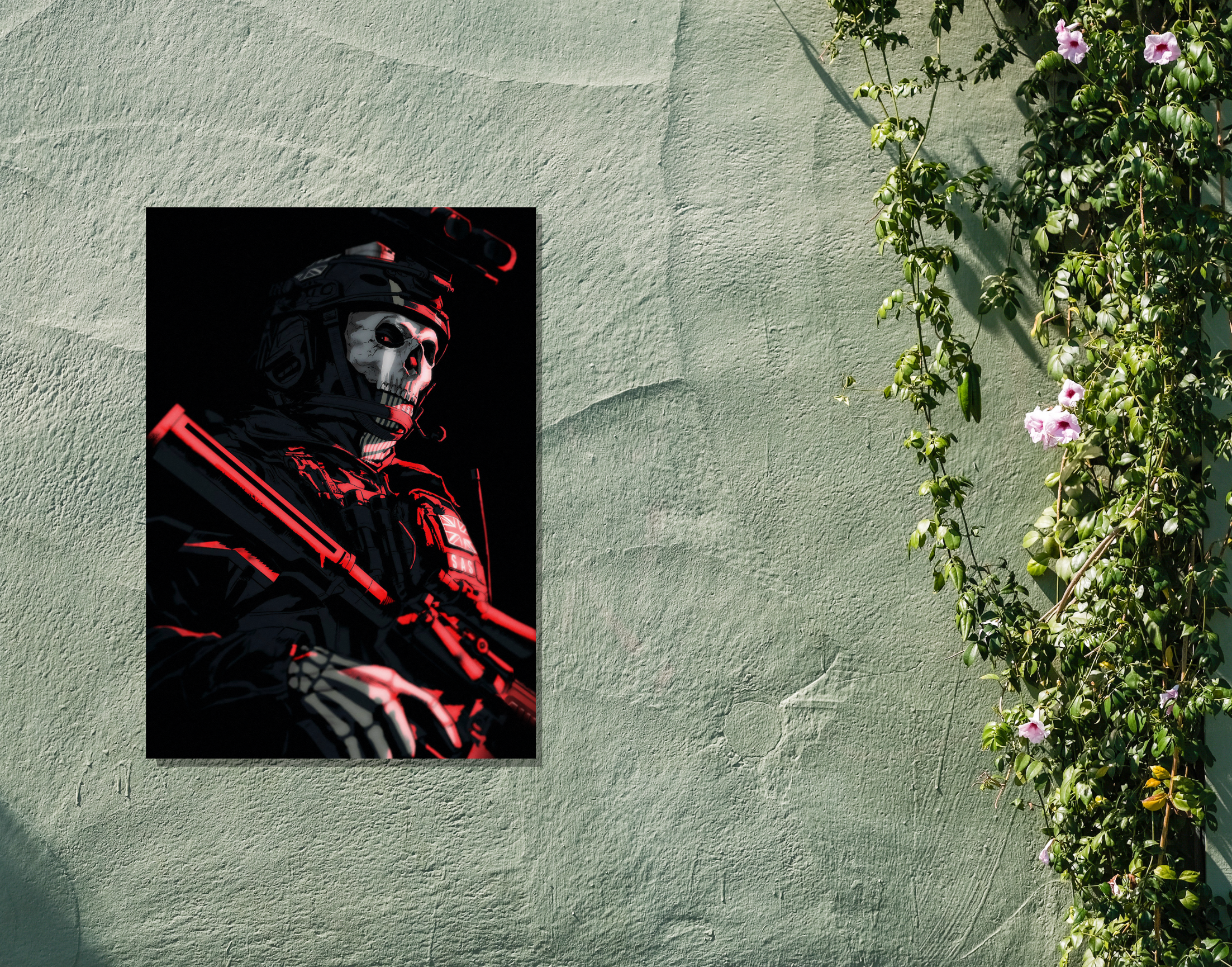 "MONSTER IN THE WILD: Call Of Duty"- Shiny & Sturdy Metallic Poster Art That Pops & Sticks (Literally!)