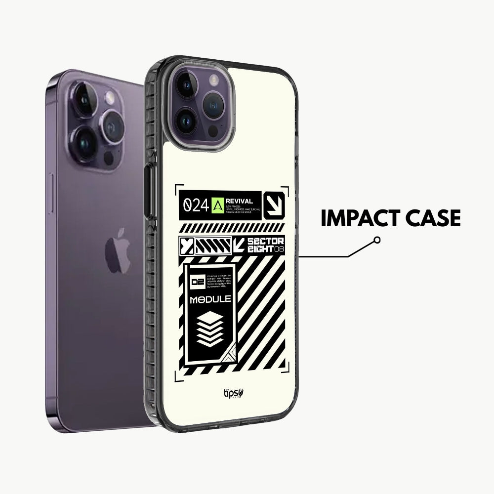 "Sector 8" -Mobile Covers Shock Resistant, Slim & Stylish Cases