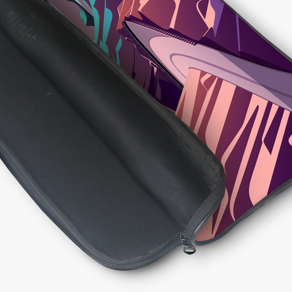 "Scenic Road Illustration" Laptop Sleeves:Bold Modern Design for Every Size