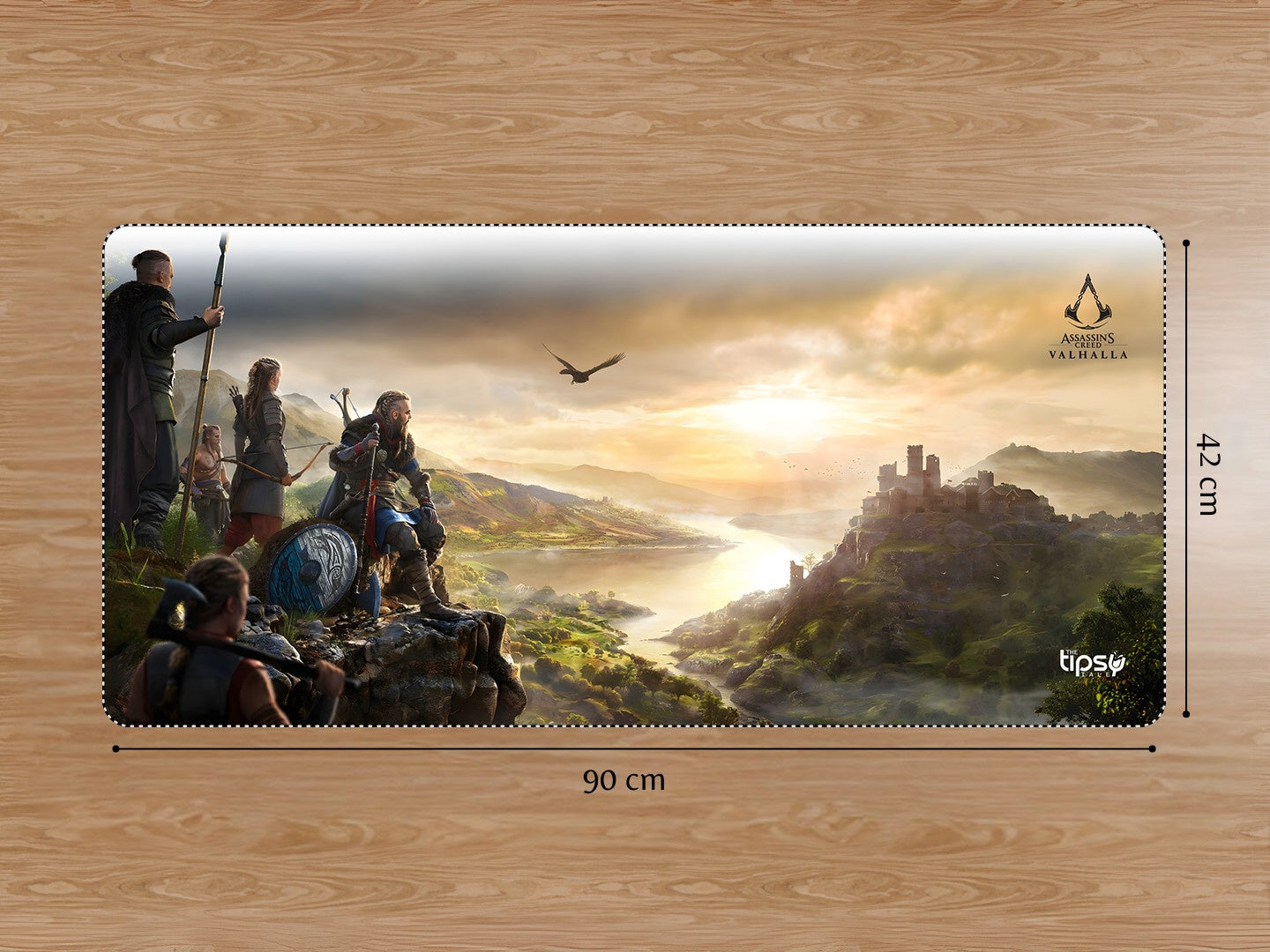 "ASSASSINS CREED VALHALLA VIKINGS" Gaming Mousepad Elevate Your Gaming Experience