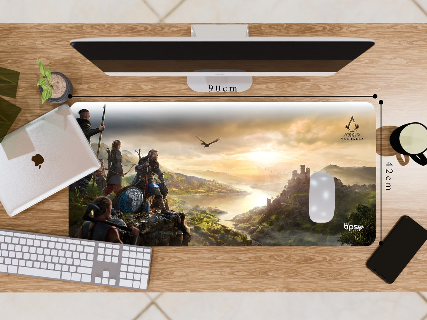 "ASSASSINS CREED VALHALLA VIKINGS" Gaming Mousepad Elevate Your Gaming Experience