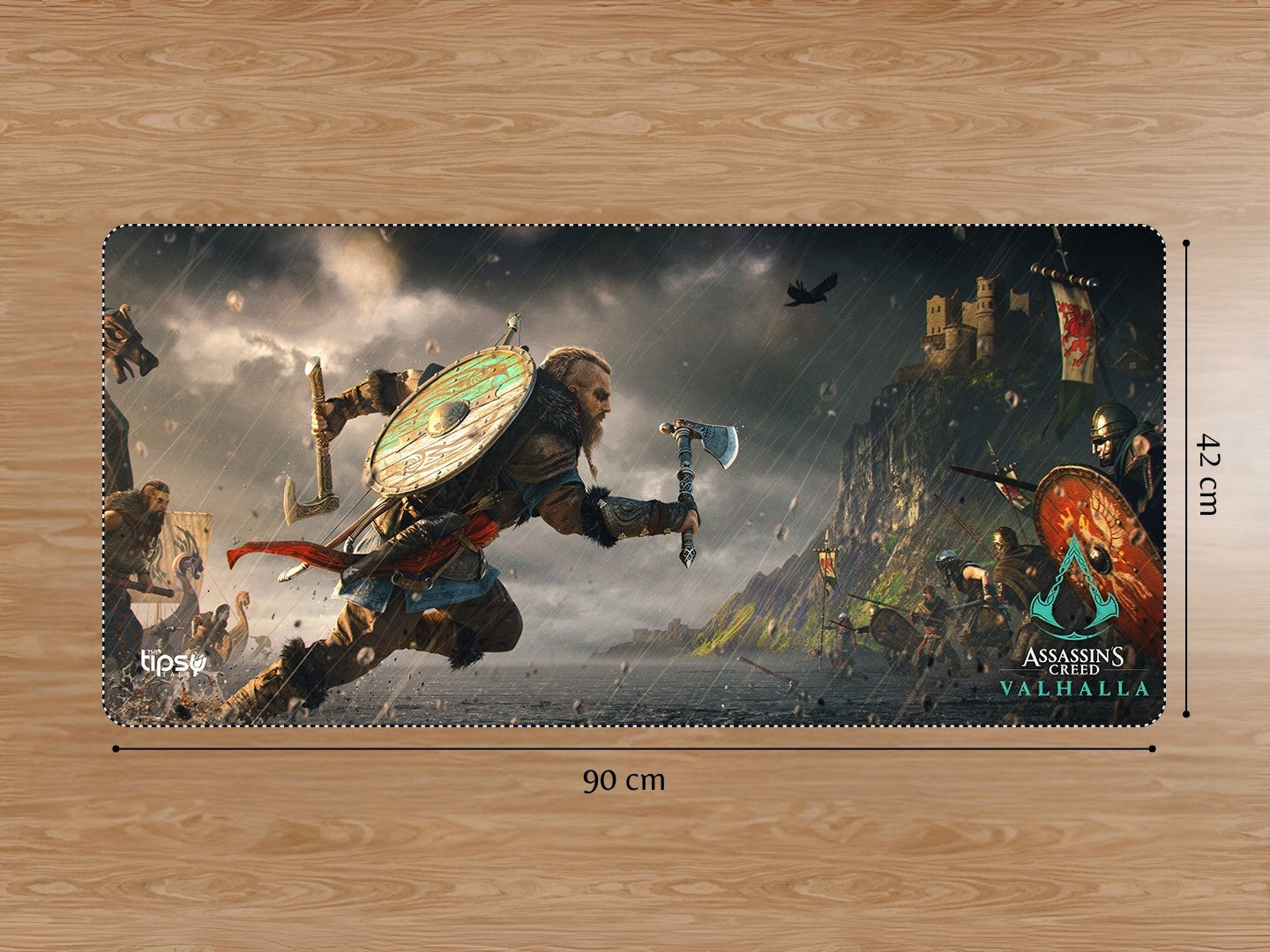 "ASSASSINS CREED VALHALLA EIVOR VIKING" Gaming Mousepad Elevate Your Gaming Experience