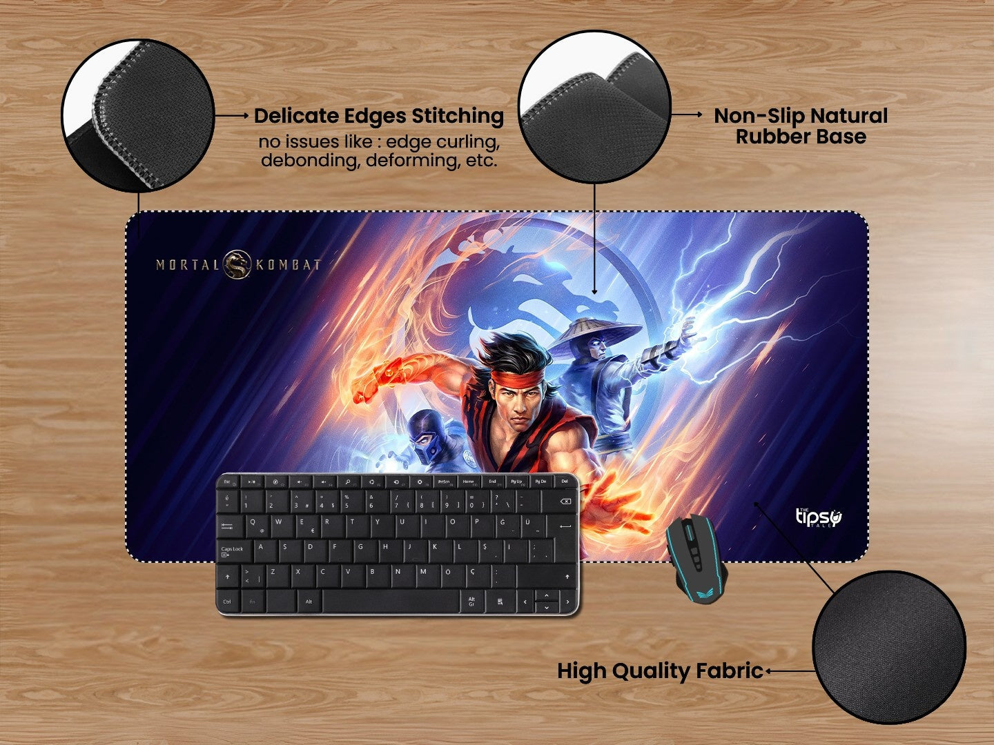 "MORTAL KOMBAT LEGENDS BATTLE" Gaming Mousepad Elevate Your Gaming Experience