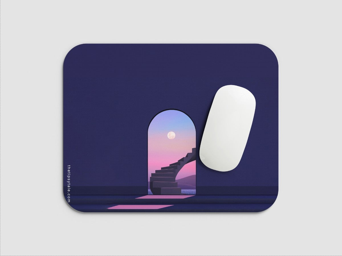 "Staircase to Heaven" Mousepad Enhance Your Workspace with Style
